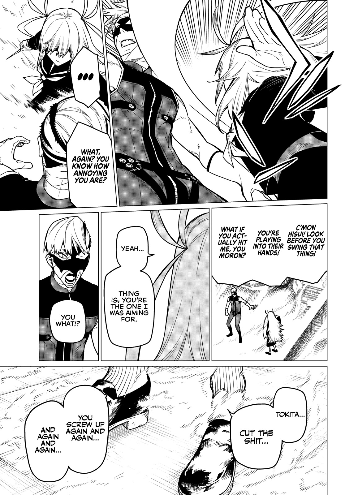 Ranger Reject Chapter 20 page 14 - Chapter 20: The Bailong Exams: Facing the Red Invader, Part 3