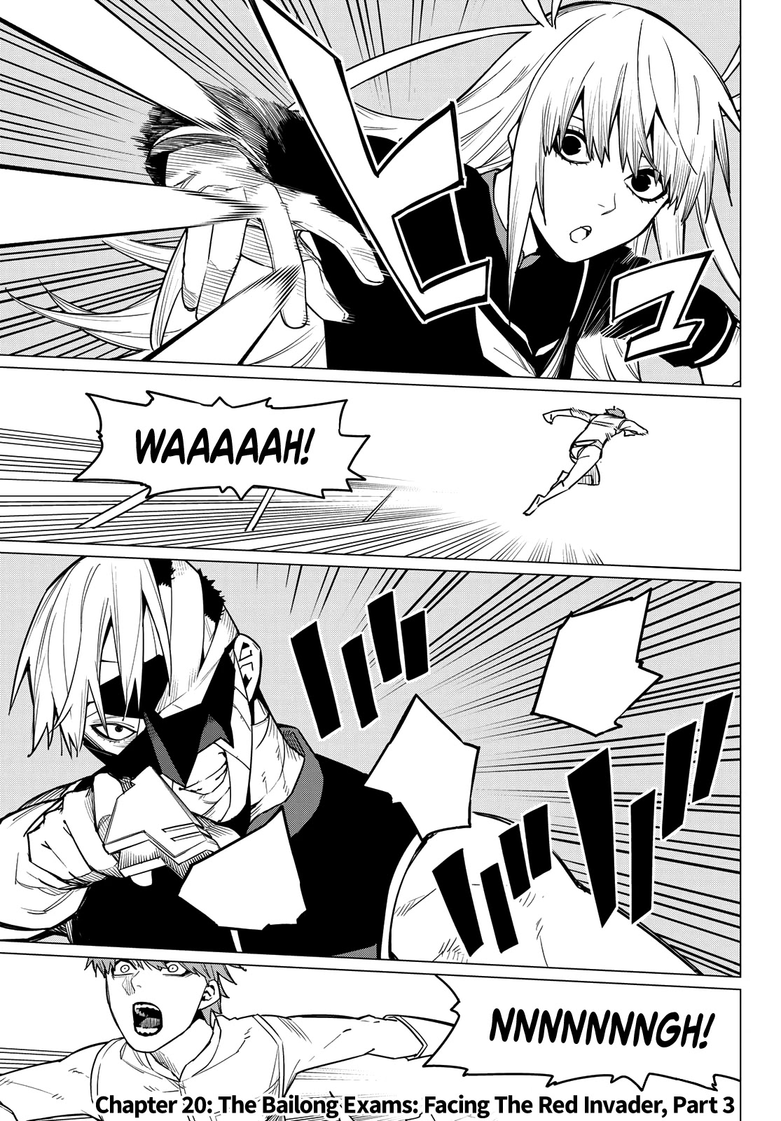 Ranger Reject Chapter 20 page 2 - Chapter 20: The Bailong Exams: Facing the Red Invader, Part 3