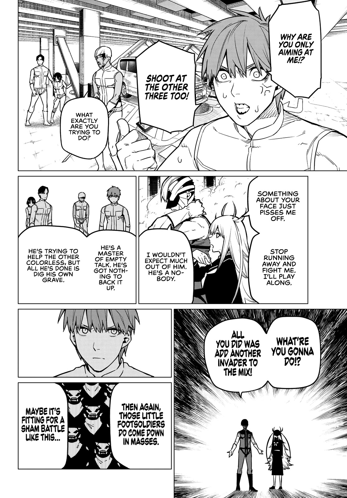 Ranger Reject Chapter 20 page 3 - Chapter 20: The Bailong Exams: Facing the Red Invader, Part 3