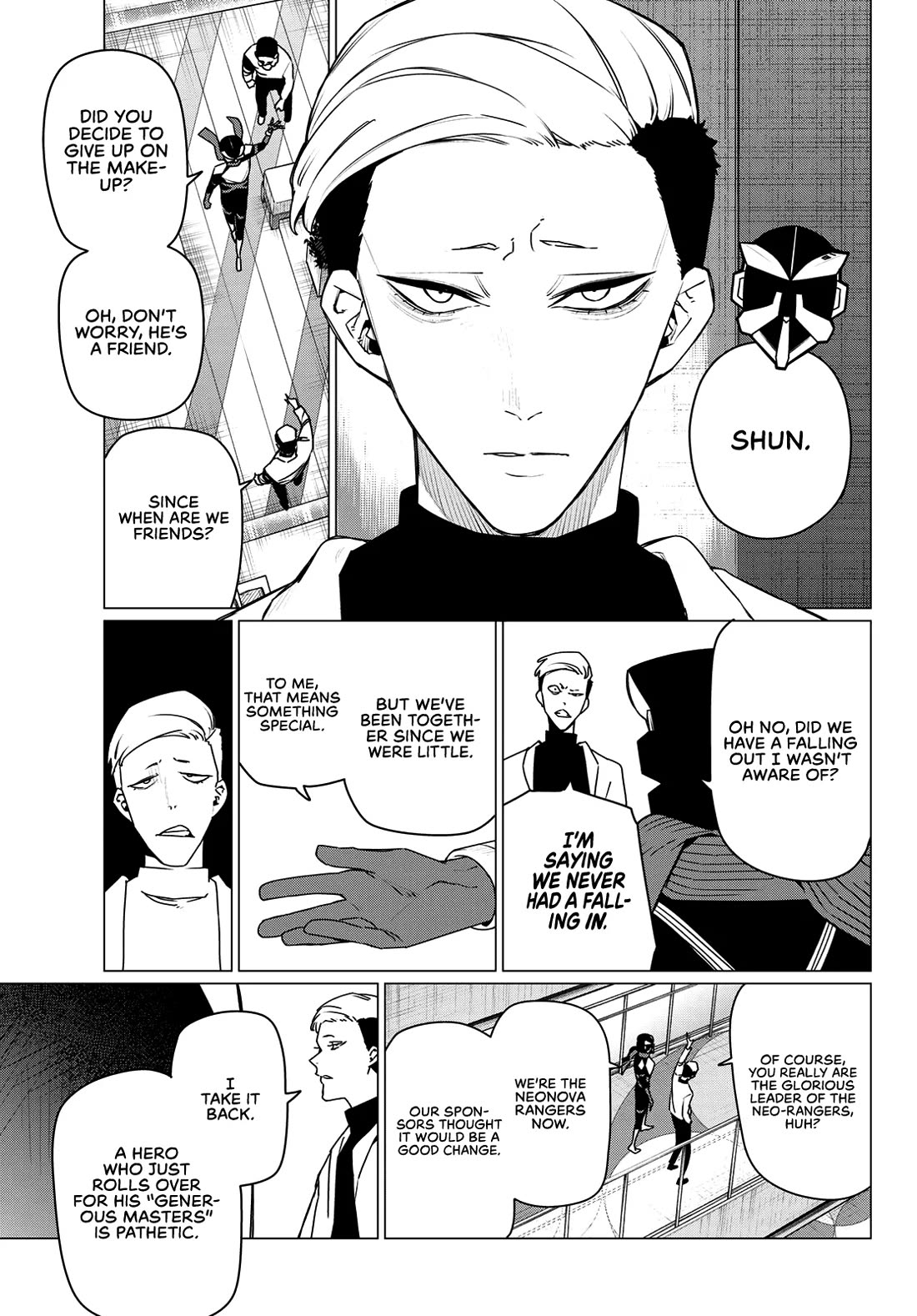 Ranger Reject Chapter 209 page 7 - Chapter 209: Neonova Rangers: The General Knights