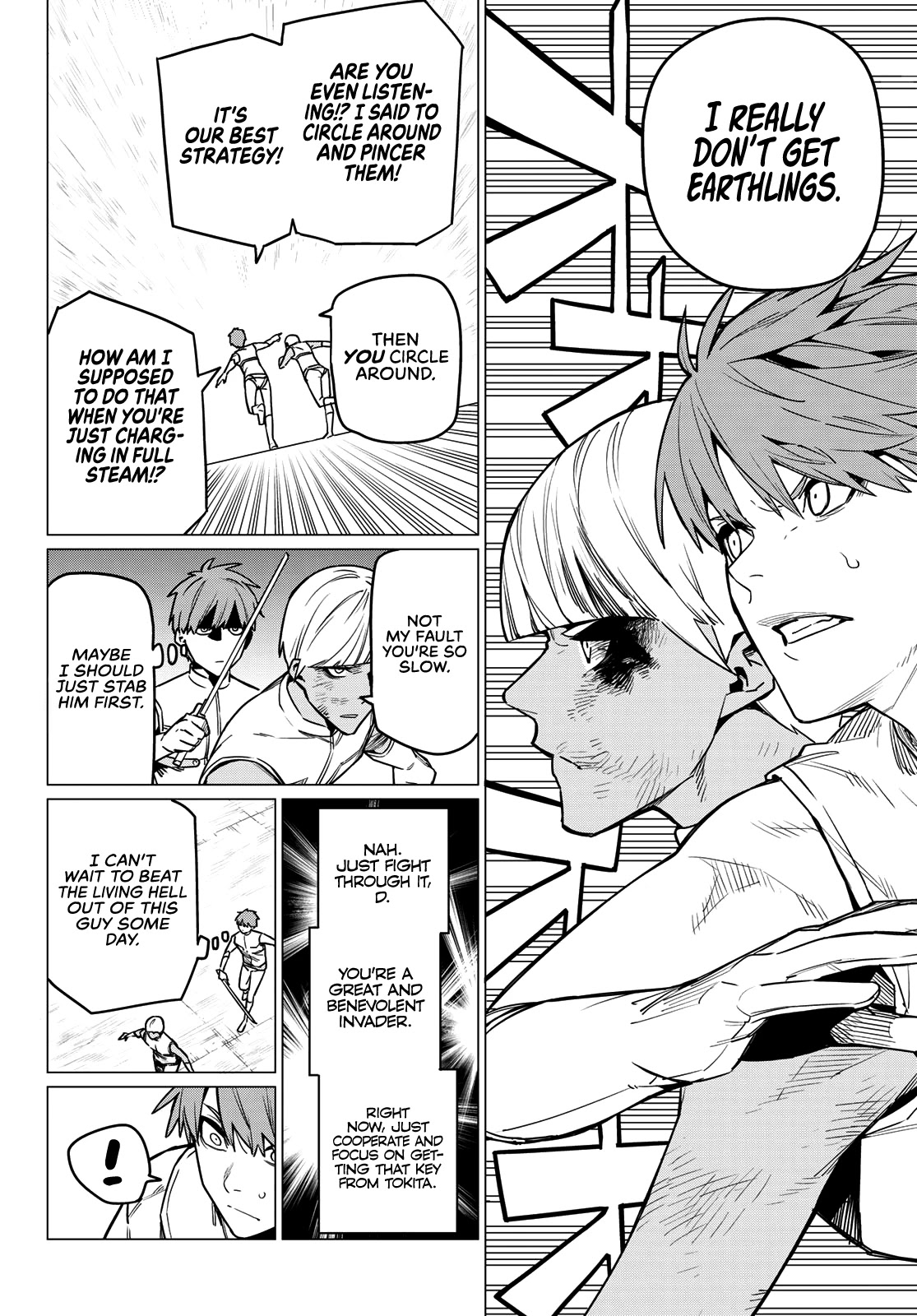Ranger Reject Chapter 21 page 3 - Chapter 21: The Bailong Exams: Facing the Red Invader, Part 4