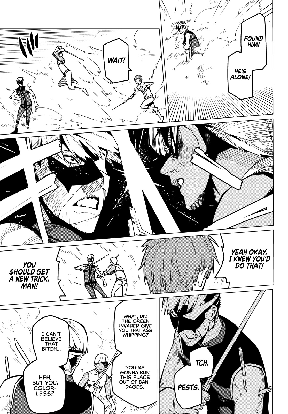 Ranger Reject Chapter 21 page 4 - Chapter 21: The Bailong Exams: Facing the Red Invader, Part 4