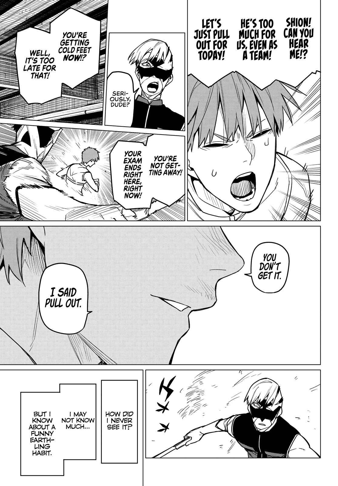 Ranger Reject Chapter 21 page 8 - Chapter 21: The Bailong Exams: Facing the Red Invader, Part 4