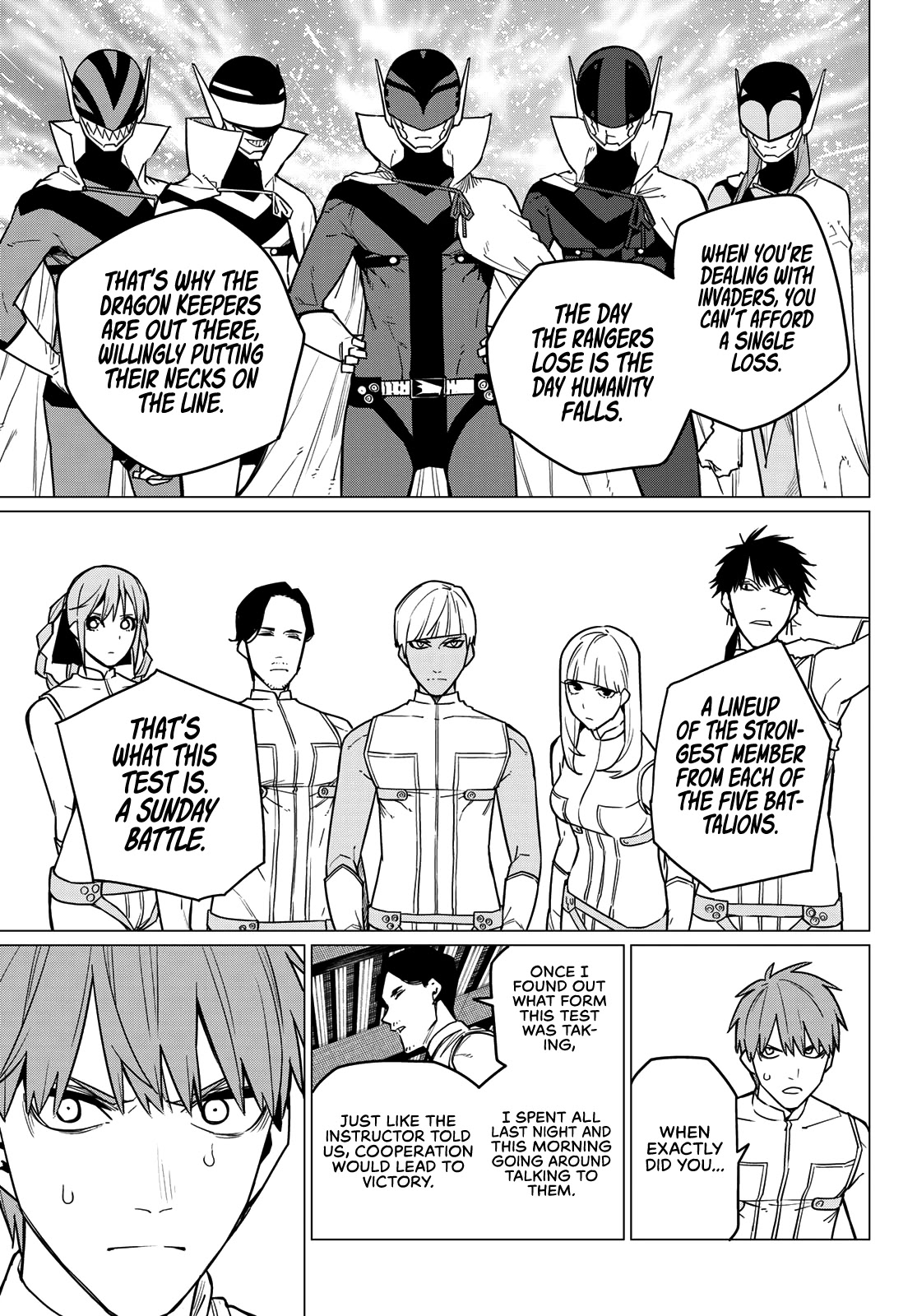 Ranger Reject Chapter 24 page 17 - Chapter 24: The Bailong Exams: Facing the Blue Invader