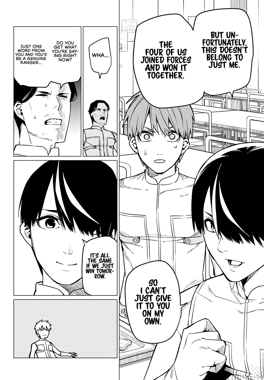 Ranger Reject Chapter 30 page 11 - Chapter 30: The Bailong Exams: Facing the Cadet Team, Part 2