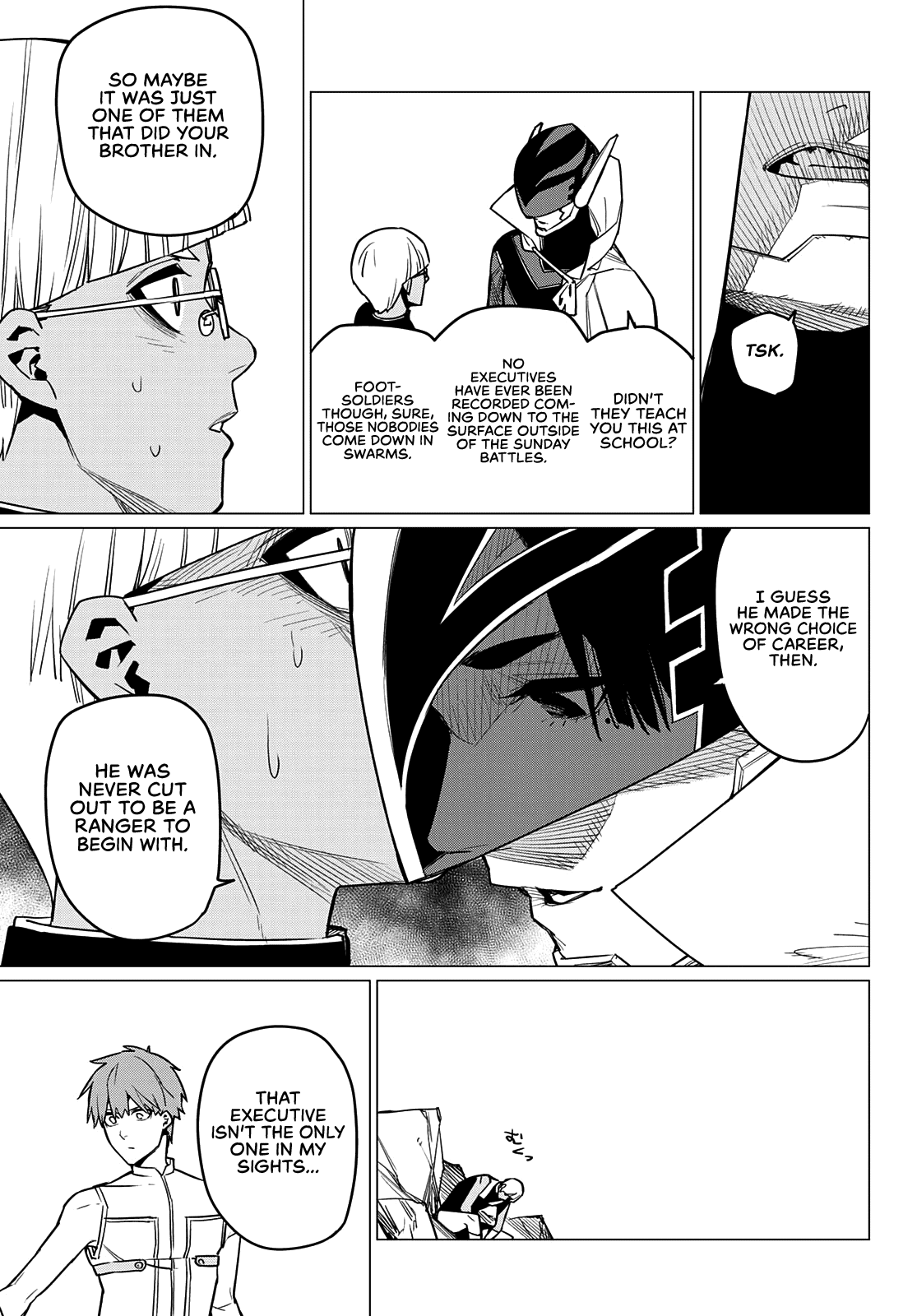 Ranger Reject Chapter 32 page 12 - Chapter 32: The Bailong Exams: Facing the Cadet Team, Part 4