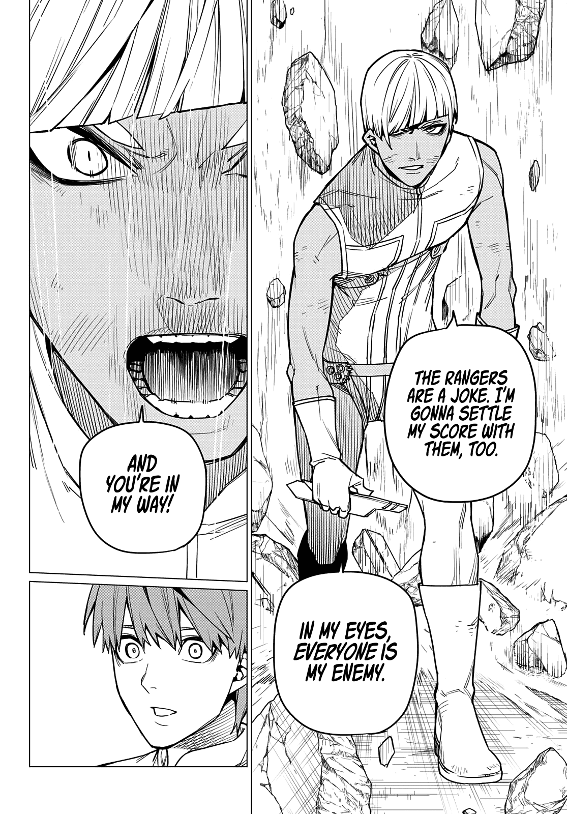 Ranger Reject Chapter 32 page 13 - Chapter 32: The Bailong Exams: Facing the Cadet Team, Part 4