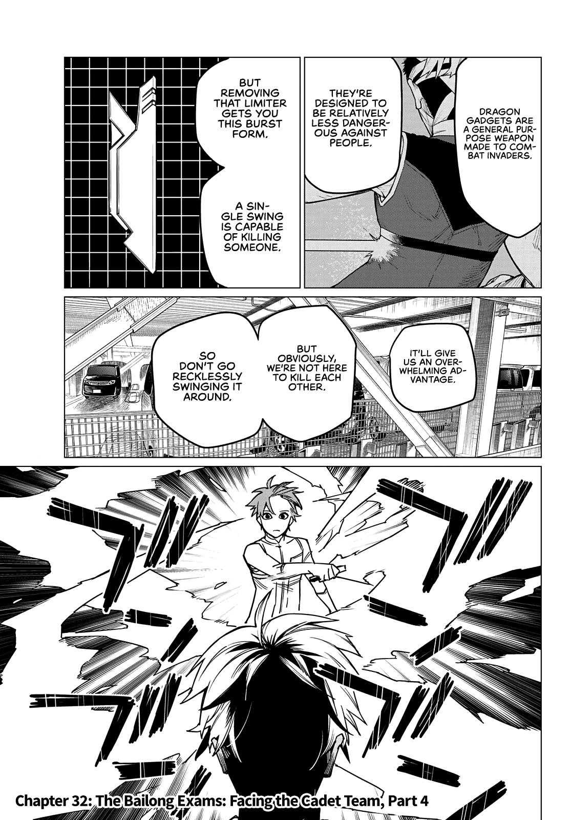 Ranger Reject Chapter 32 page 4 - Chapter 32: The Bailong Exams: Facing the Cadet Team, Part 4