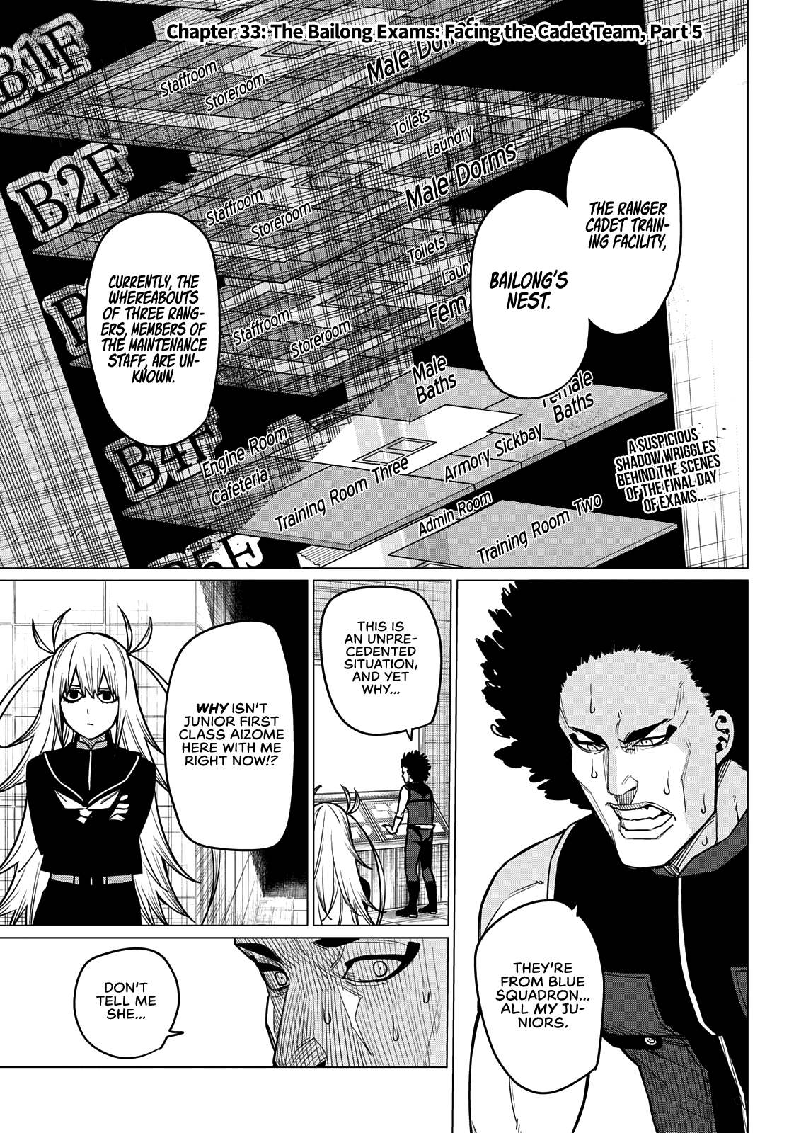 Ranger Reject Chapter 33 page 2 - Chapter 33: The Bailong Exams: Facing the Cadet Team, Part 5
