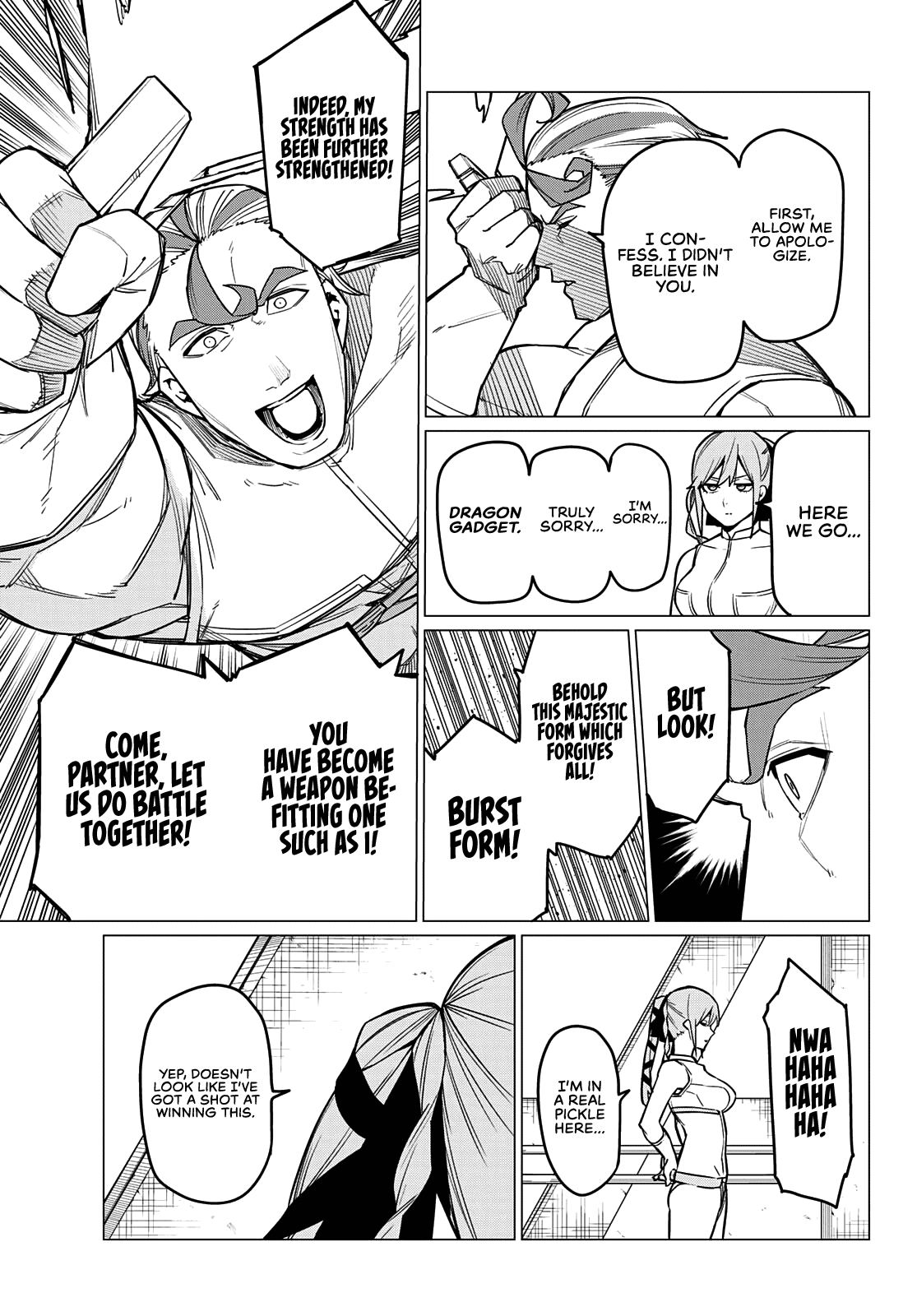Ranger Reject Chapter 33 page 8 - Chapter 33: The Bailong Exams: Facing the Cadet Team, Part 5