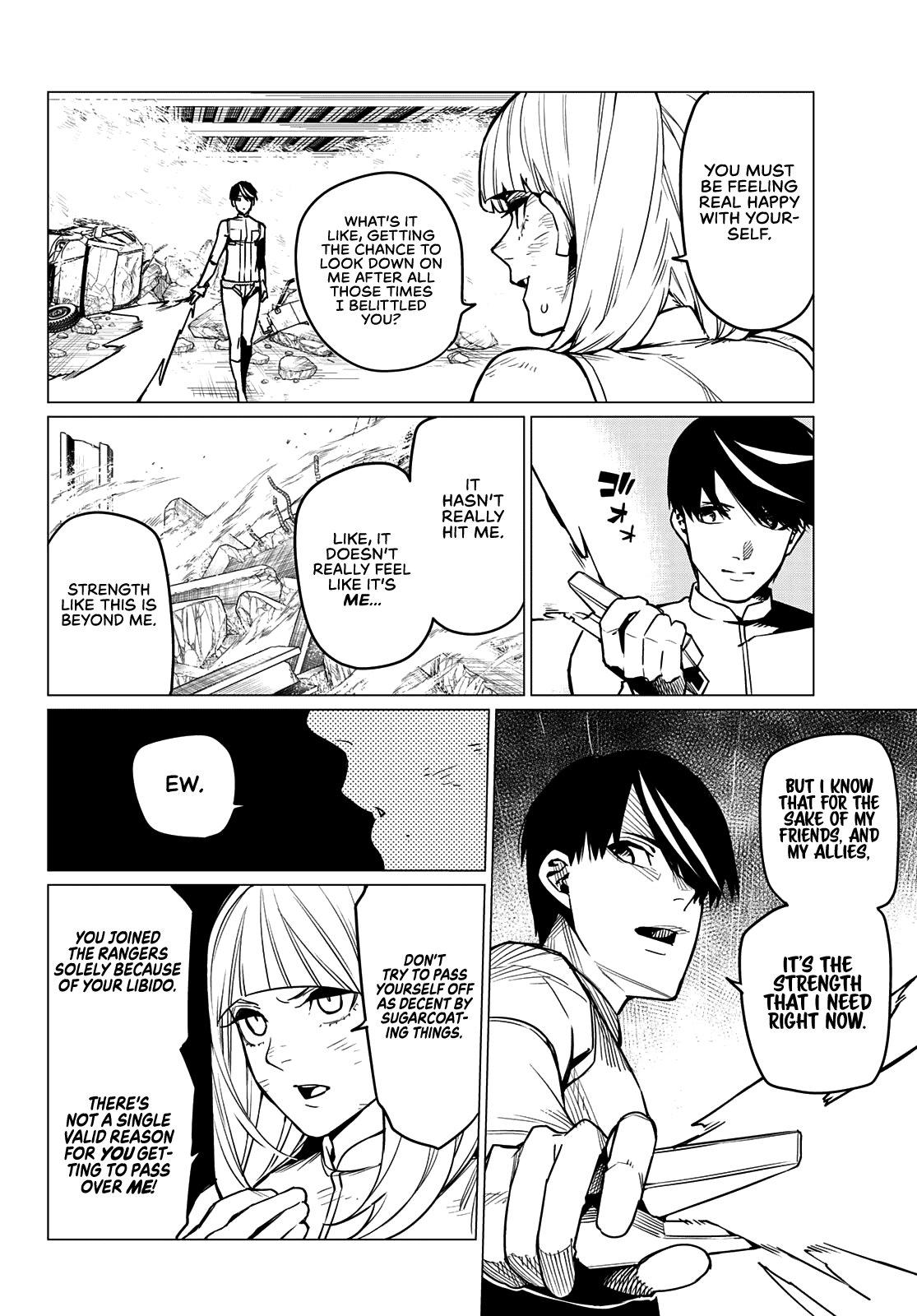 Ranger Reject Chapter 34 page 3 - Chapter 34: The Bailong Exams: Facing the Cadet Team, Part 6