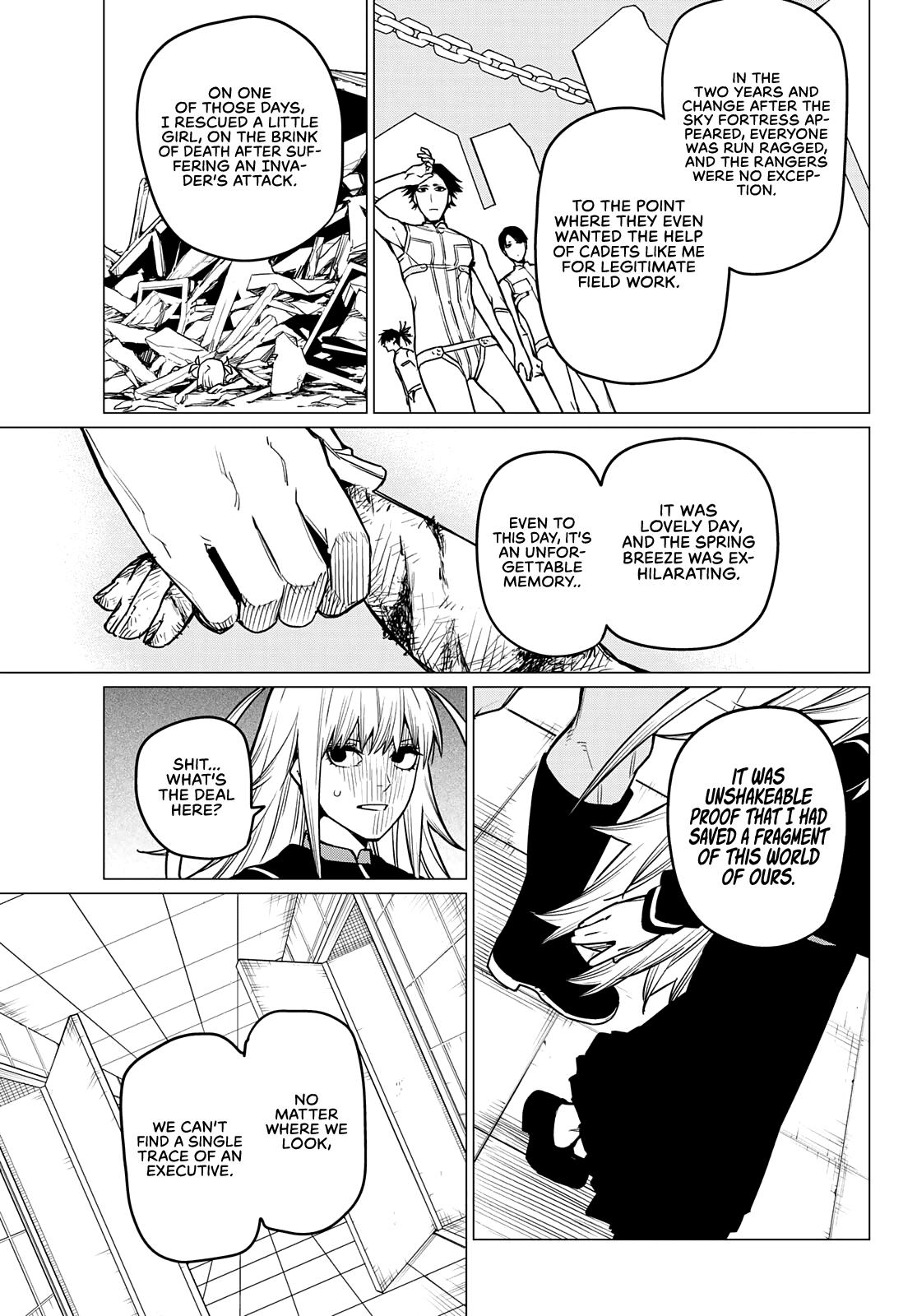 Ranger Reject Chapter 35 page 6 - Chapter 35: The Bailong Exams: Facing the Cadet Team, Part 7