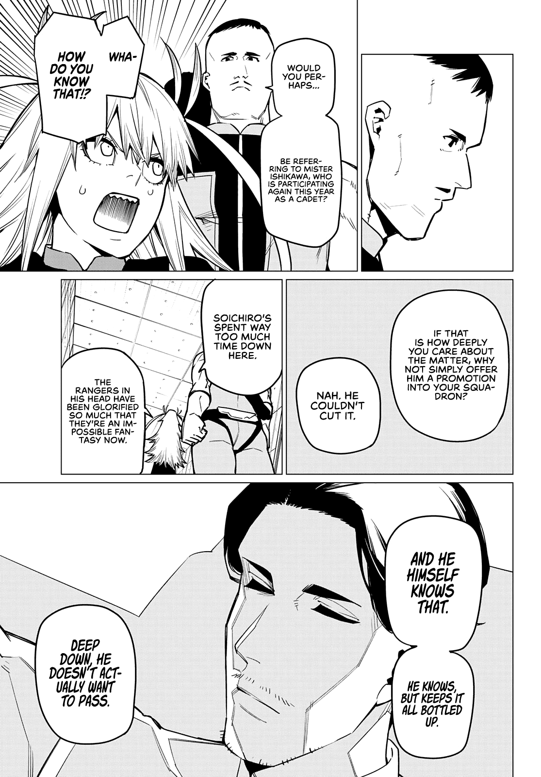 Ranger Reject Chapter 35 page 8 - Chapter 35: The Bailong Exams: Facing the Cadet Team, Part 7