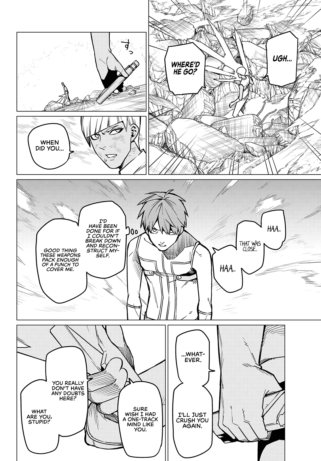 Ranger Reject Chapter 36 page 7 - Chapter 36: The Bailong Exams: Facing the Cadet Team, Part 8