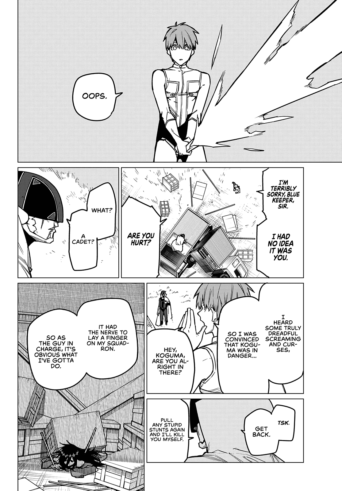 Ranger Reject Chapter 37 page 15 - Chapter 37: The Bailong Exams: Facing the Cadet Team, Part 9