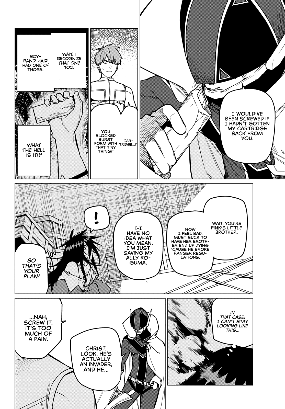 Ranger Reject Chapter 38 page 5 - Chapter 38: The Bailong Exams: Facing Blue Keeper