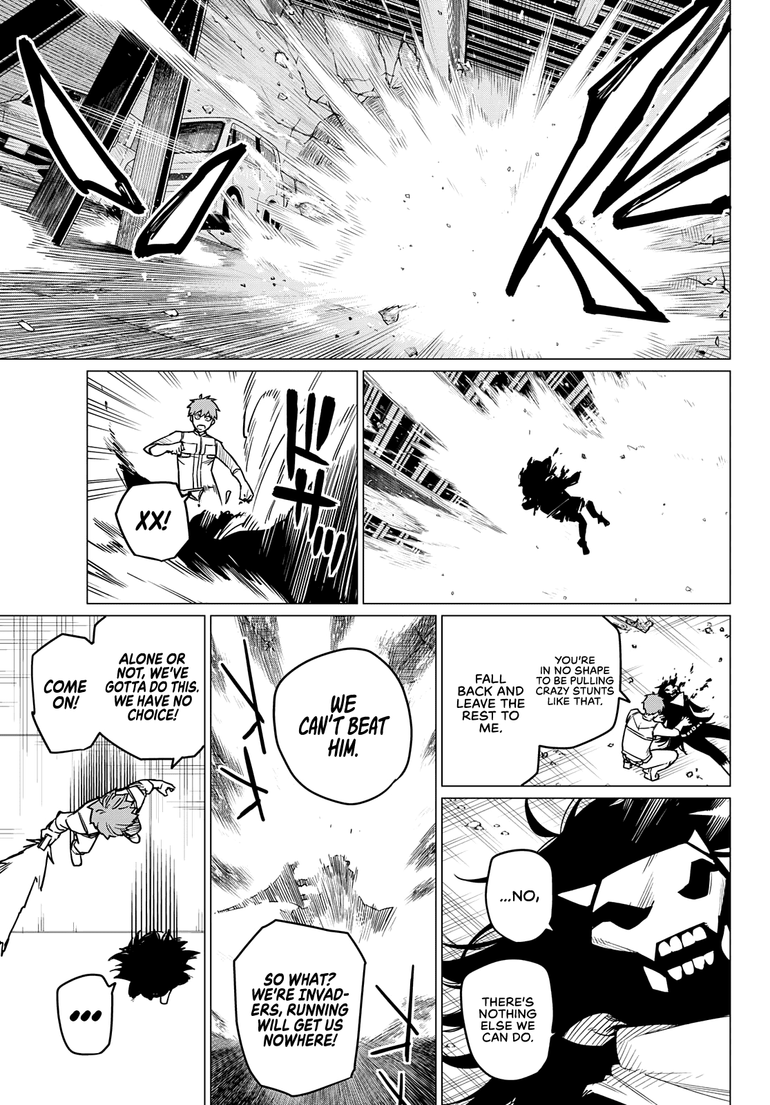 Ranger Reject Chapter 39 page 8 - Chapter 39: The Bailong Exams: Facing Blue Keeper, Part 2