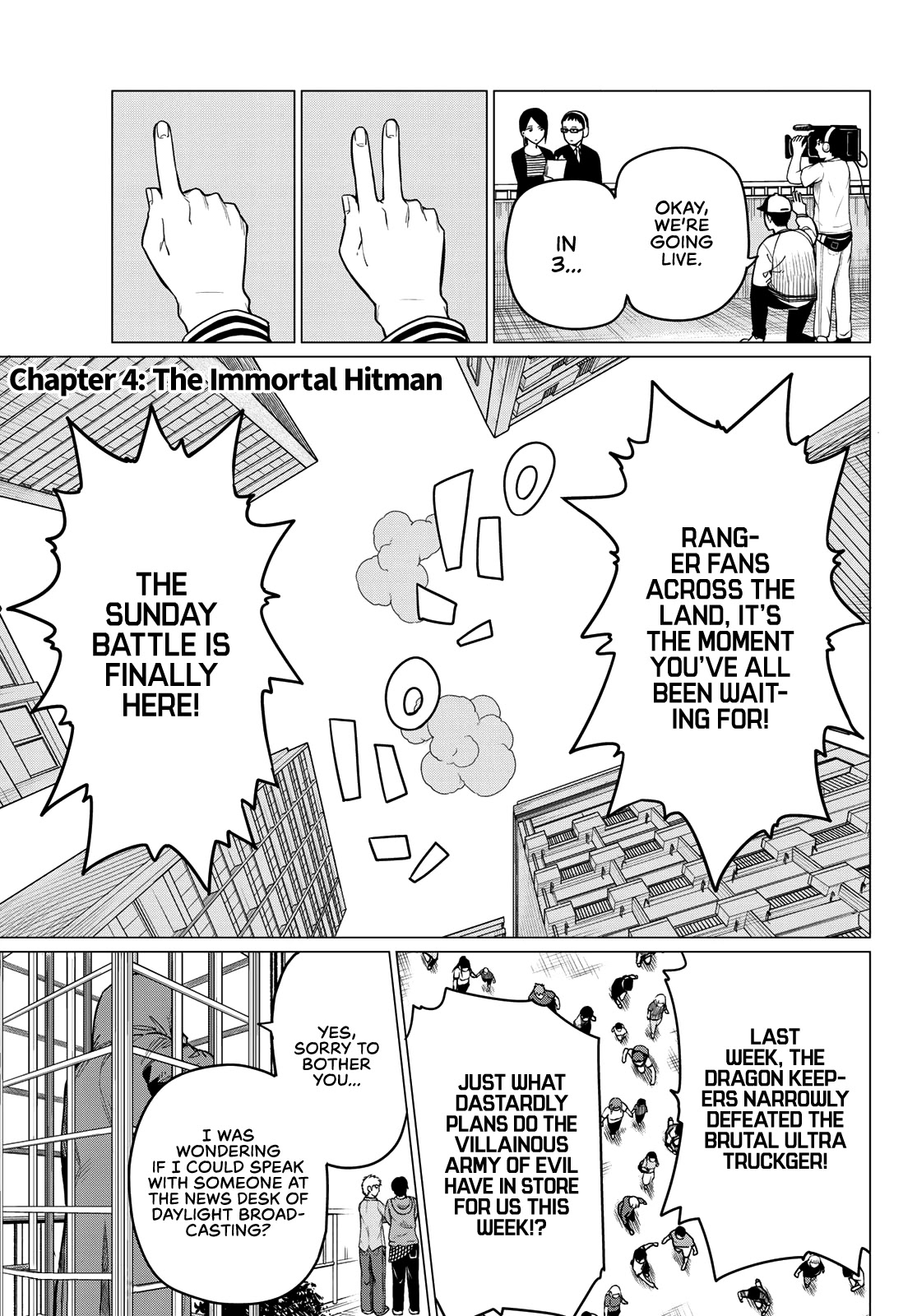 Ranger Reject Chapter 4 page 2 - Chapter 4: The Immortal Hitman