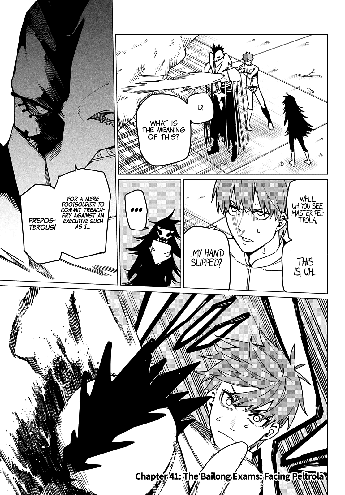 Ranger Reject Chapter 41 page 4 - Chapter 41: The Bailong Exams: Facing Peltrola