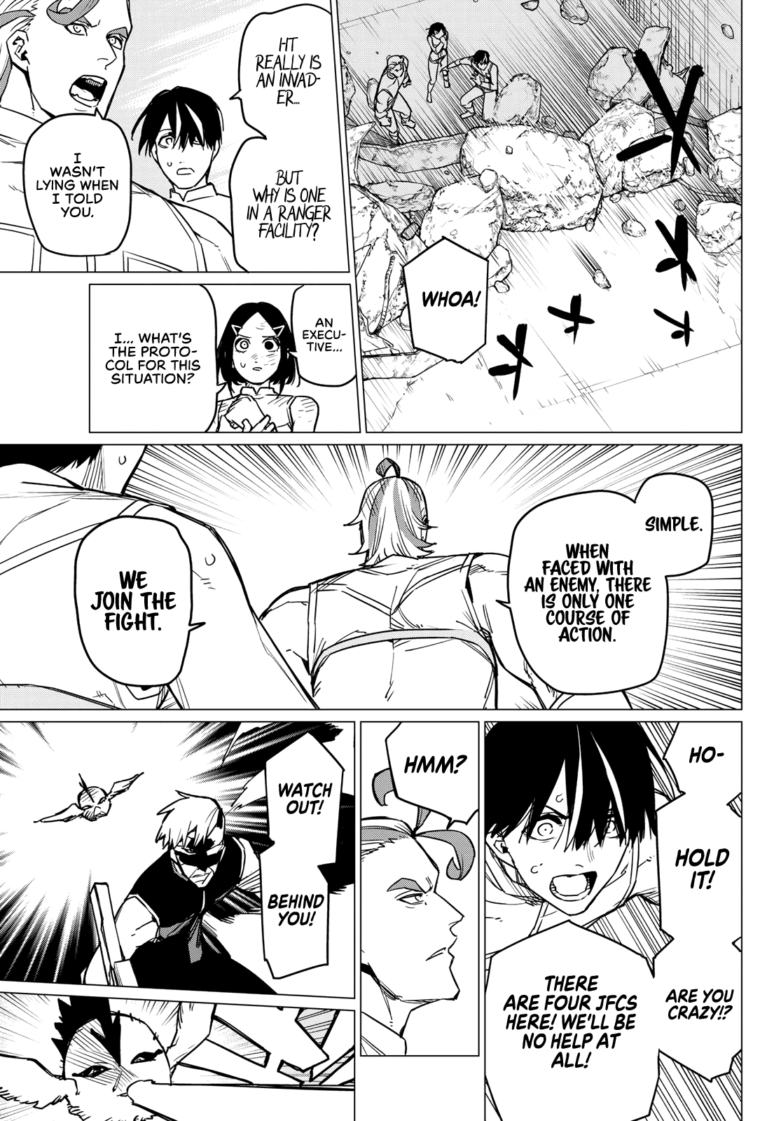 Ranger Reject Chapter 42 page 5 - Chapter 42: The Bailong Exams: Facing Peltrola, Part 2