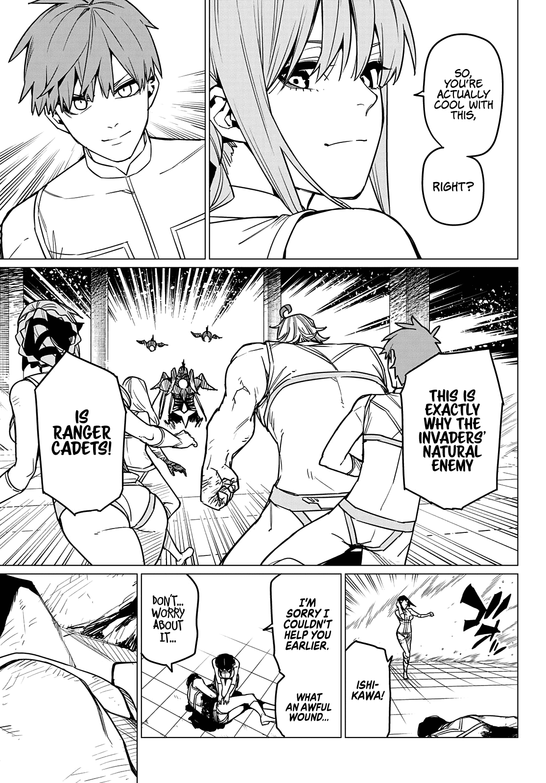 Ranger Reject Chapter 46 page 14 - Chapter 46: The Bailong Exams: Facing Executive Peltrola, Part 6