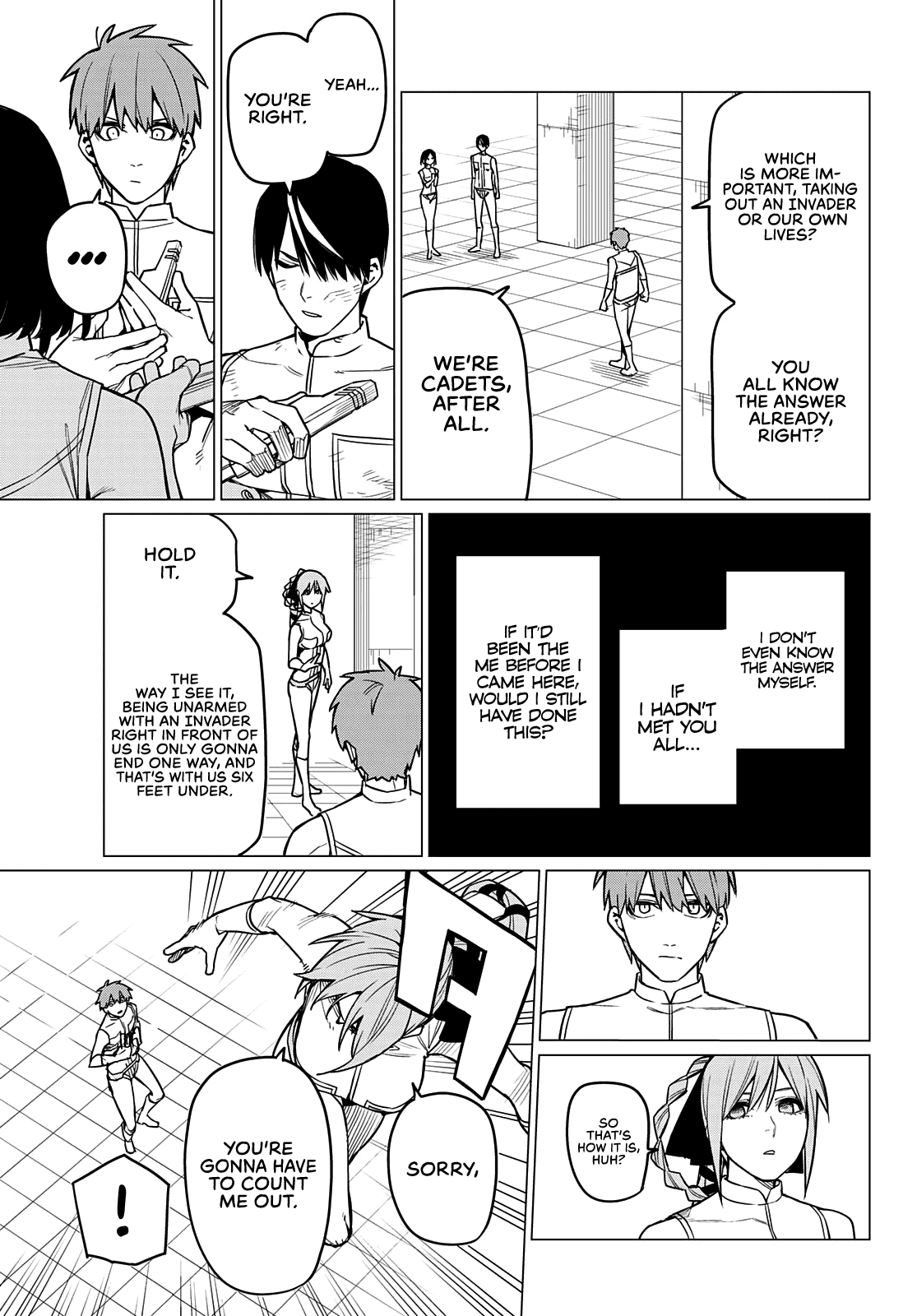 Ranger Reject Chapter 46 page 6 - Chapter 46: The Bailong Exams: Facing Executive Peltrola, Part 6
