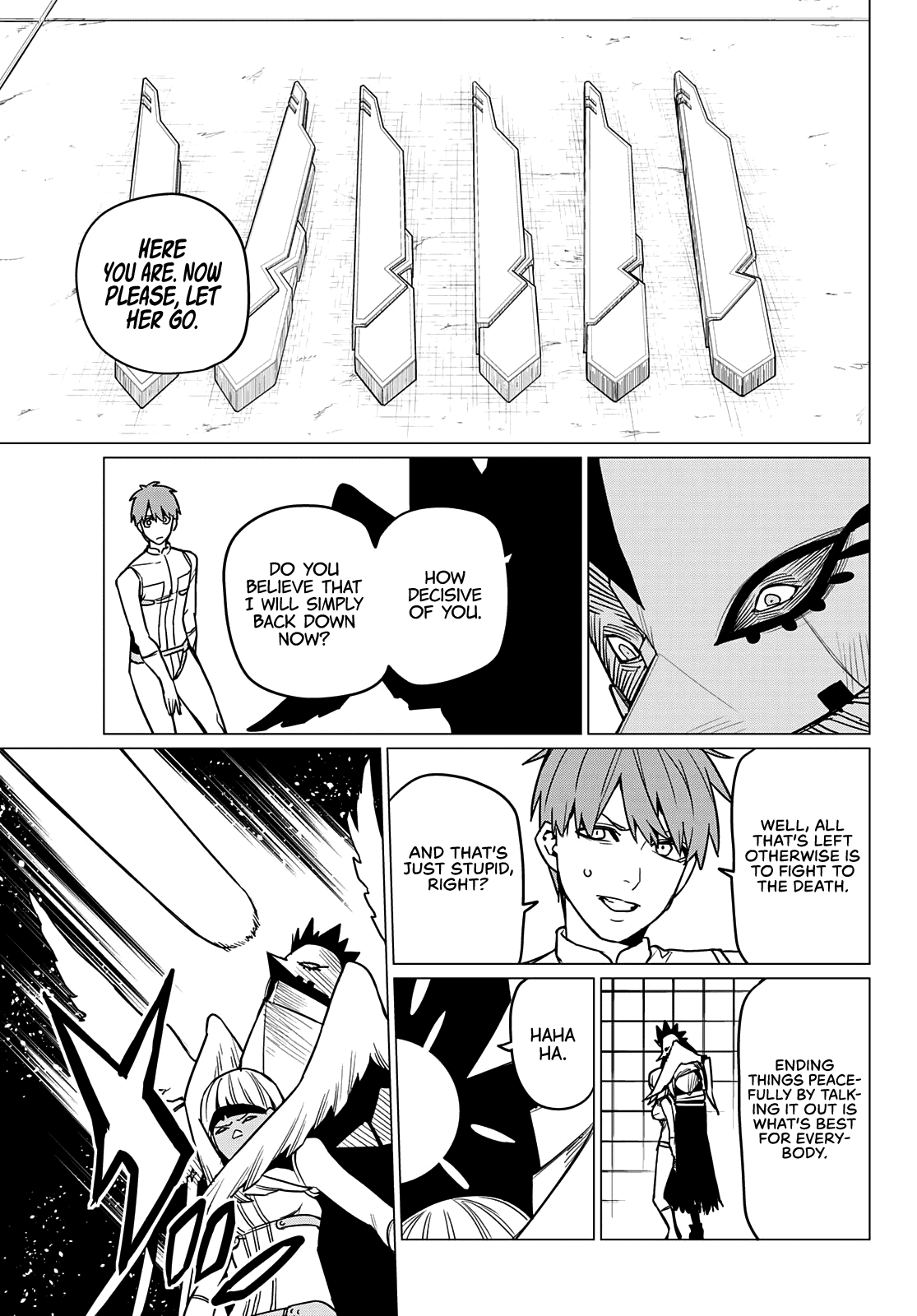Ranger Reject Chapter 46 page 8 - Chapter 46: The Bailong Exams: Facing Executive Peltrola, Part 6