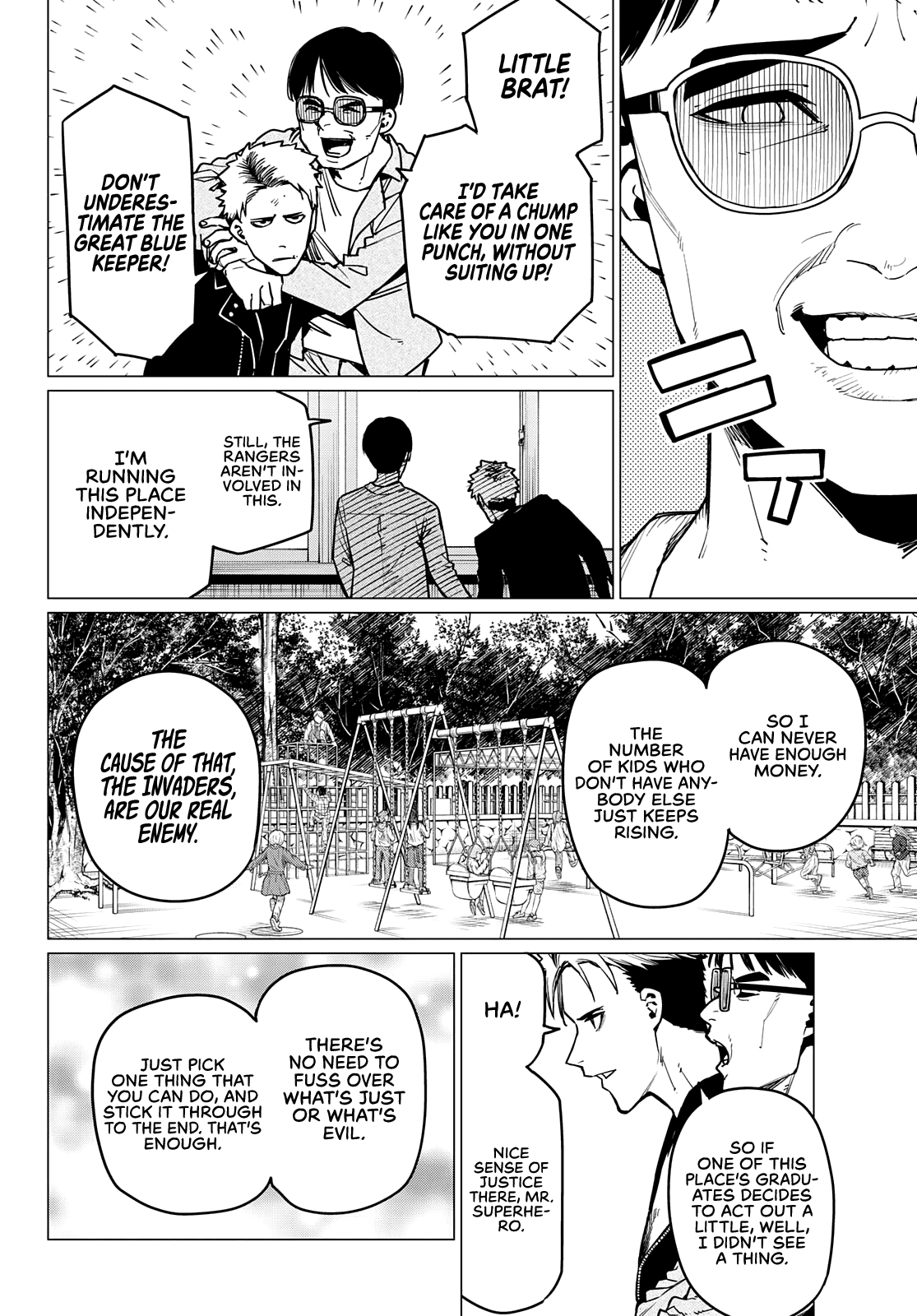Ranger Reject Chapter 47 page 17 - Chapter 47: Shougo Aoshima, Age 18