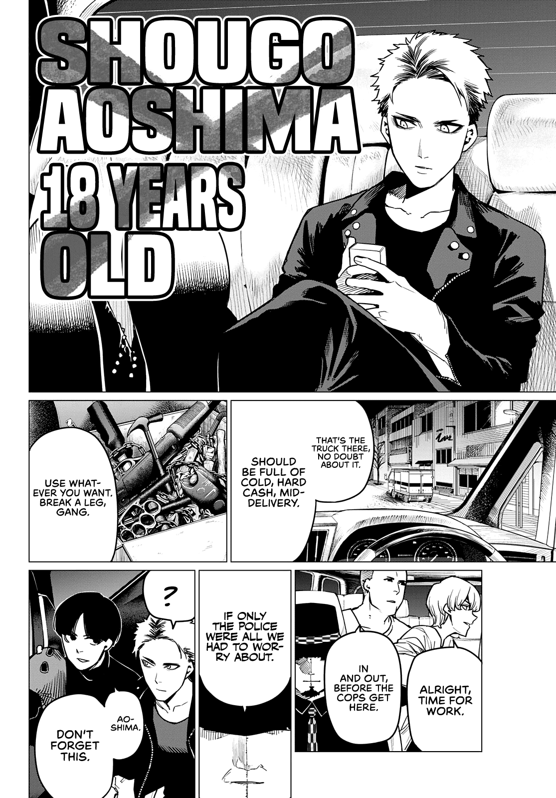 Ranger Reject Chapter 47 page 7 - Chapter 47: Shougo Aoshima, Age 18