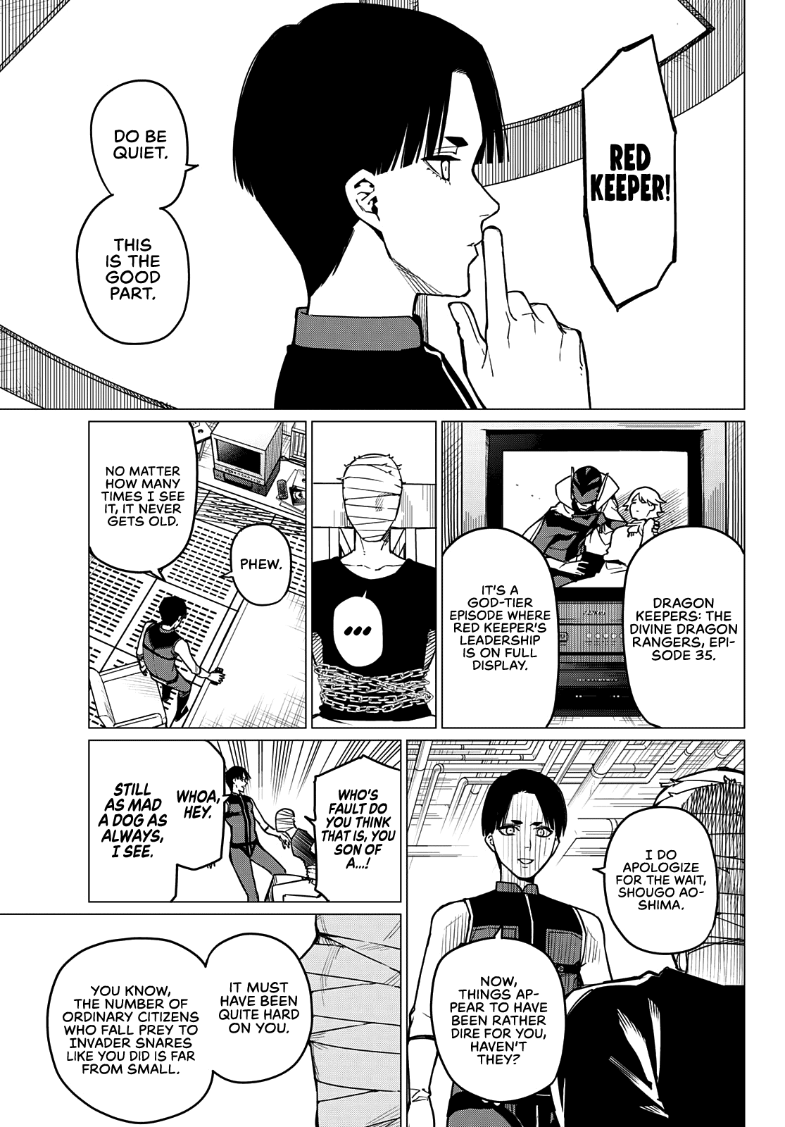 Ranger Reject Chapter 48 page 8 - Chapter 48: Shougo Aoshima, Age 18, Part 2