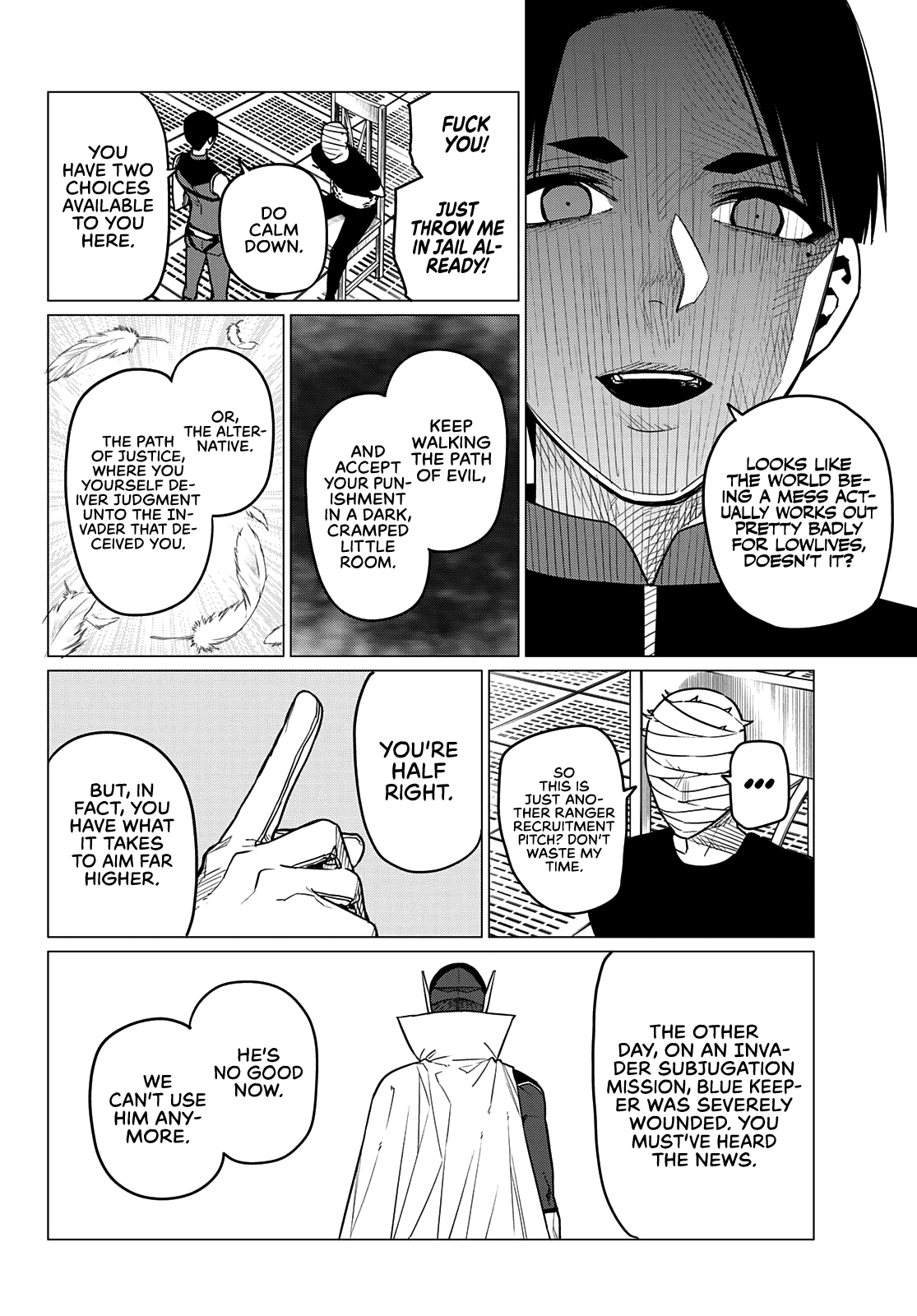 Ranger Reject Chapter 48 page 9 - Chapter 48: Shougo Aoshima, Age 18, Part 2