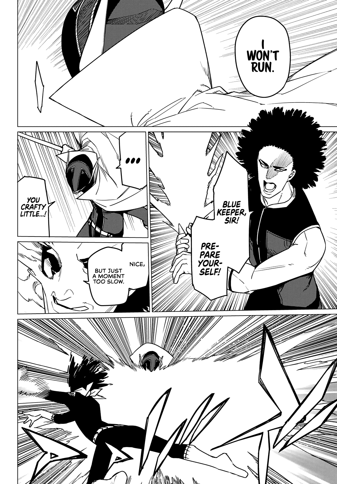 Ranger Reject Chapter 50 page 7 - Chapter 50: The Bailong Exams: Facing Blue Keeper, Part 3