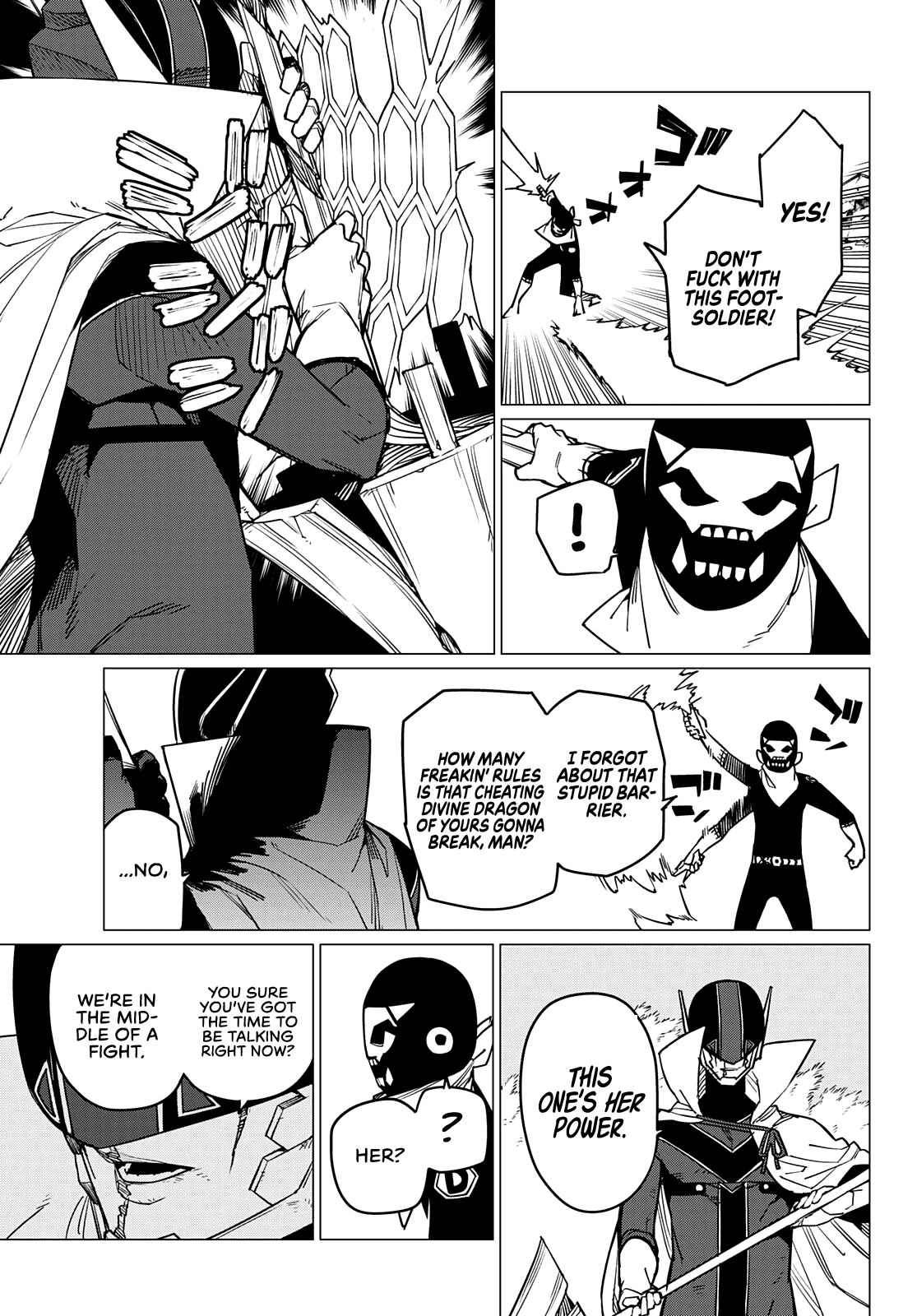 Ranger Reject Chapter 50 page 8 - Chapter 50: The Bailong Exams: Facing Blue Keeper, Part 3