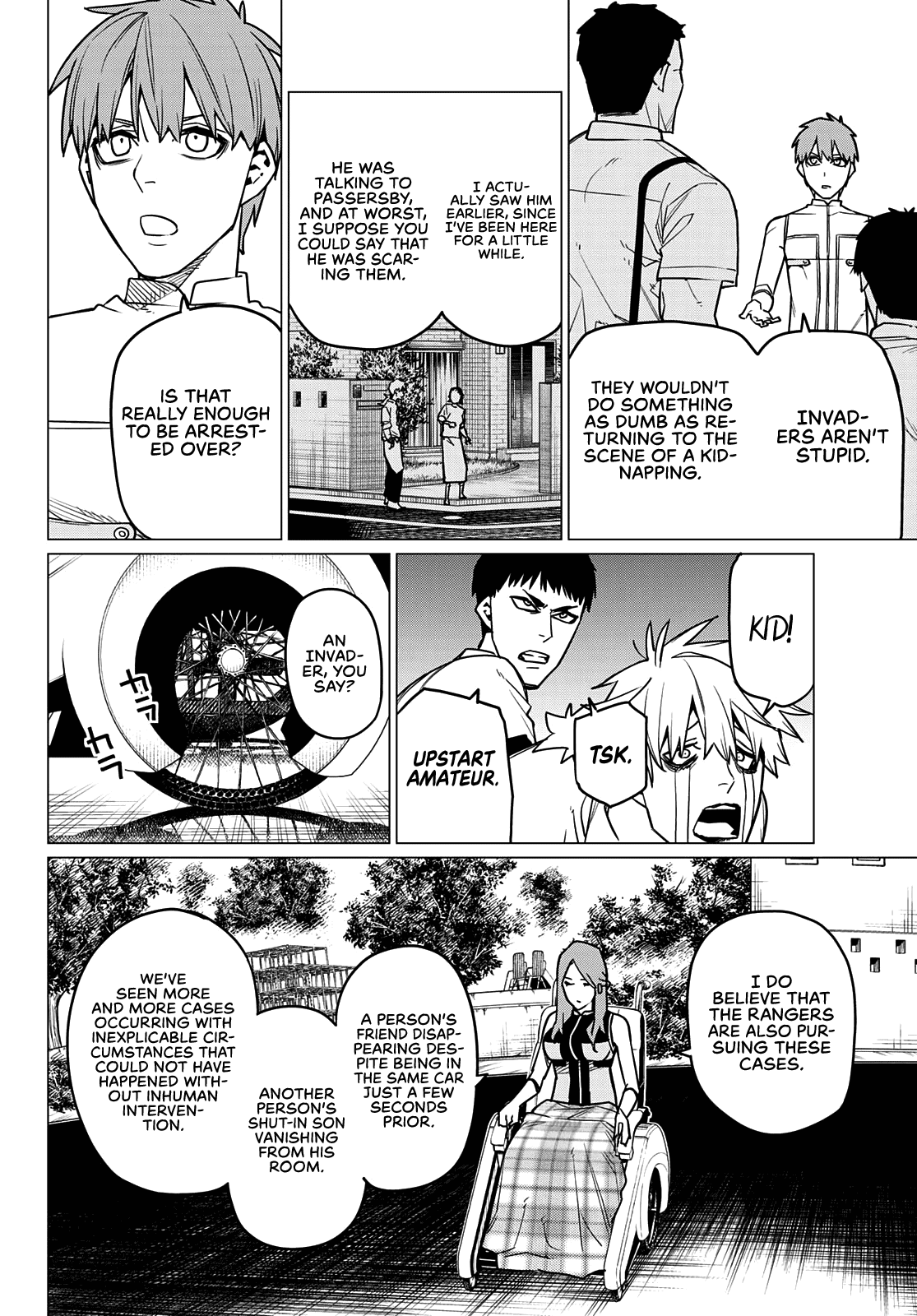 Ranger Reject Chapter 52 page 9 - Chapter 52: A Sister, A Brother, and the Mysterious Disappearances