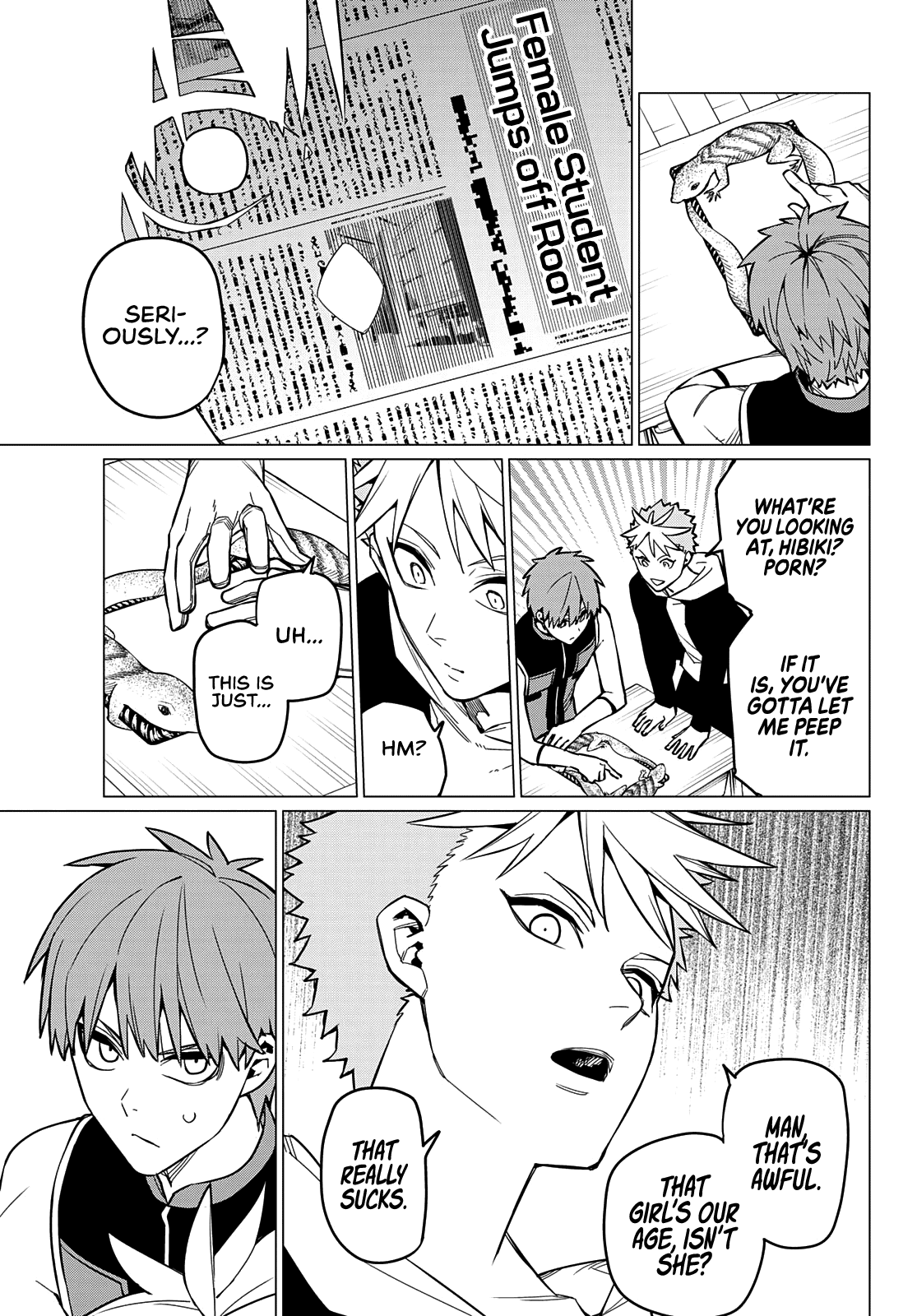 Ranger Reject Chapter 59 page 14 - Chapter 59: A Dreamy School Life, Part 5
