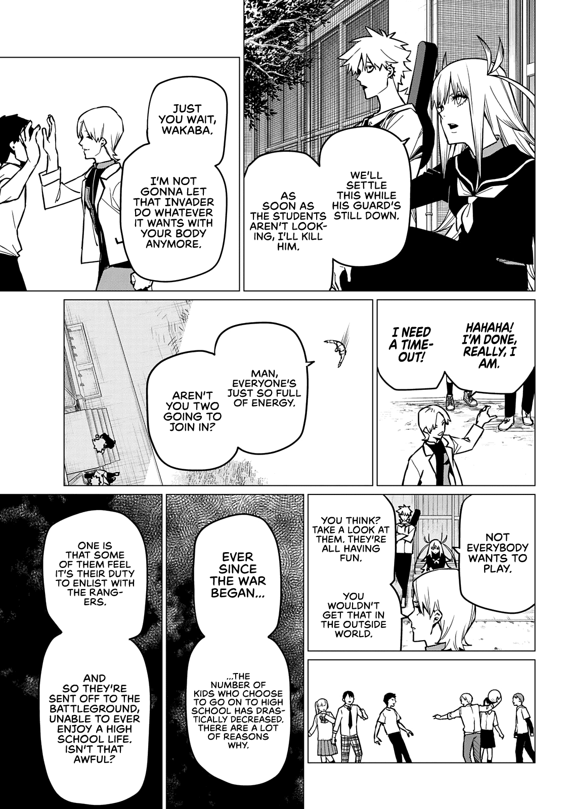 Ranger Reject Chapter 61 page 6 - Chapter 61: A Dreamy School Life, Part 7
