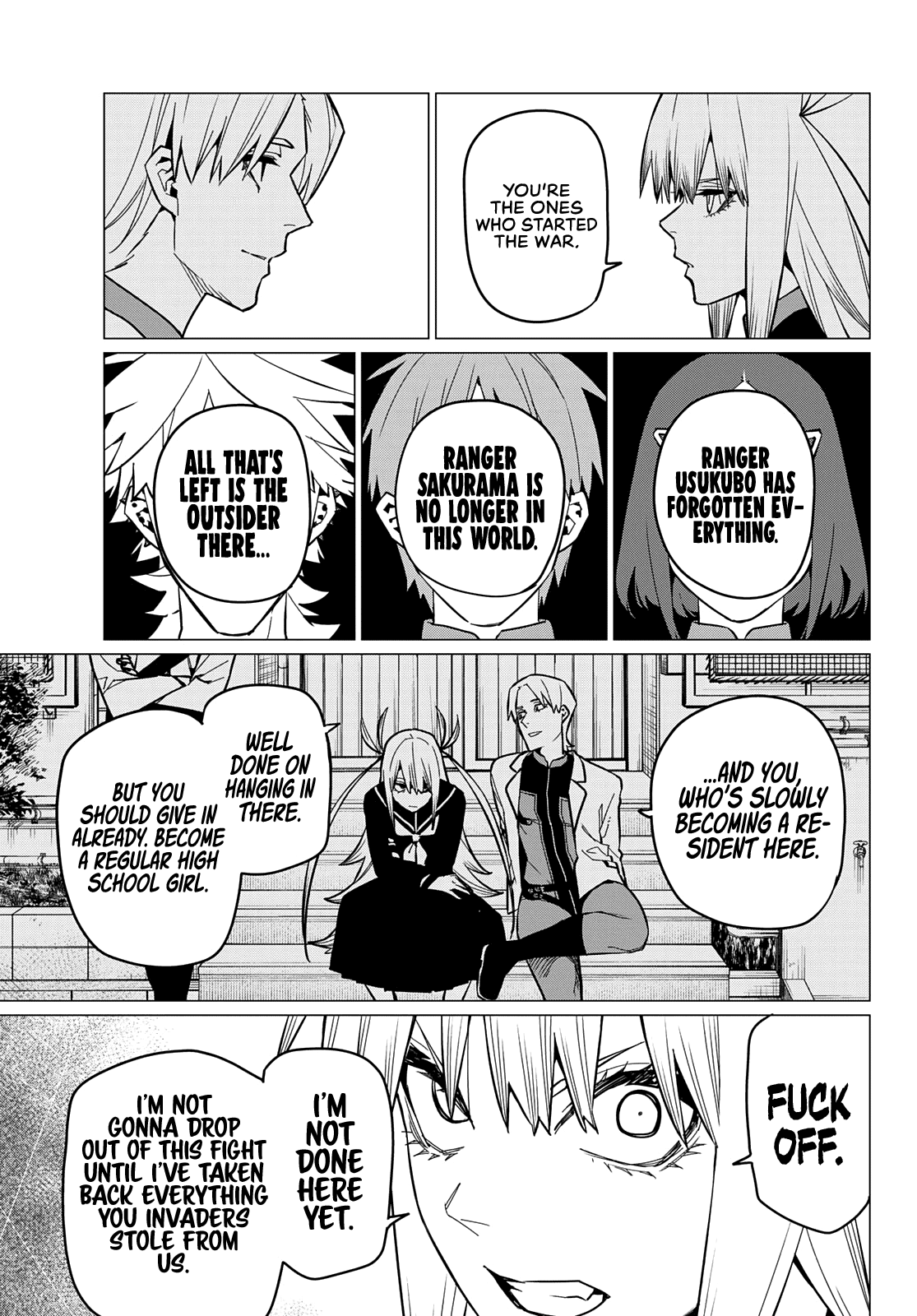 Ranger Reject Chapter 61 page 8 - Chapter 61: A Dreamy School Life, Part 7