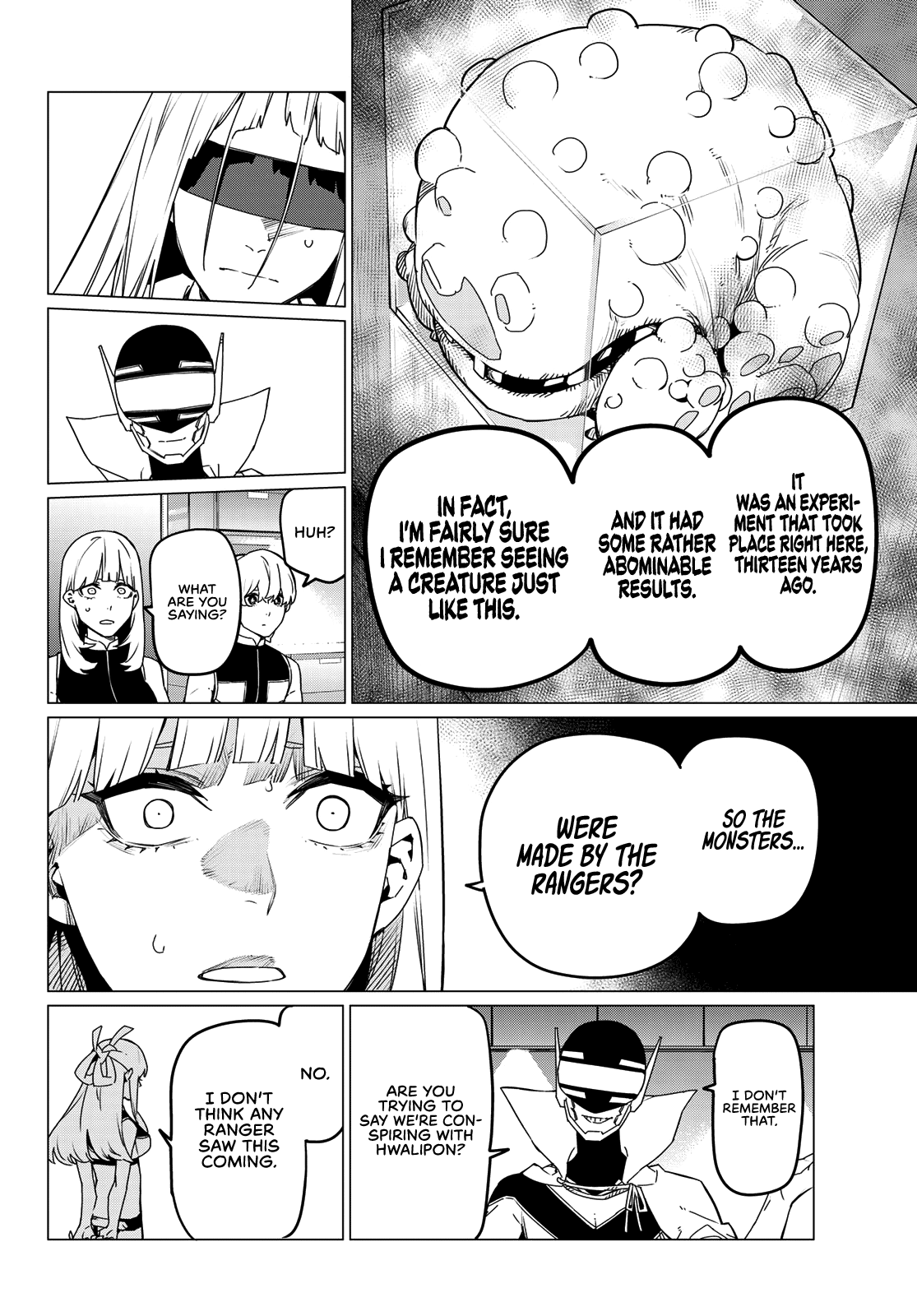 Ranger Reject Chapter 84 page 13 - Chapter 84: The Abominable Experiment of Yellow Battalion
