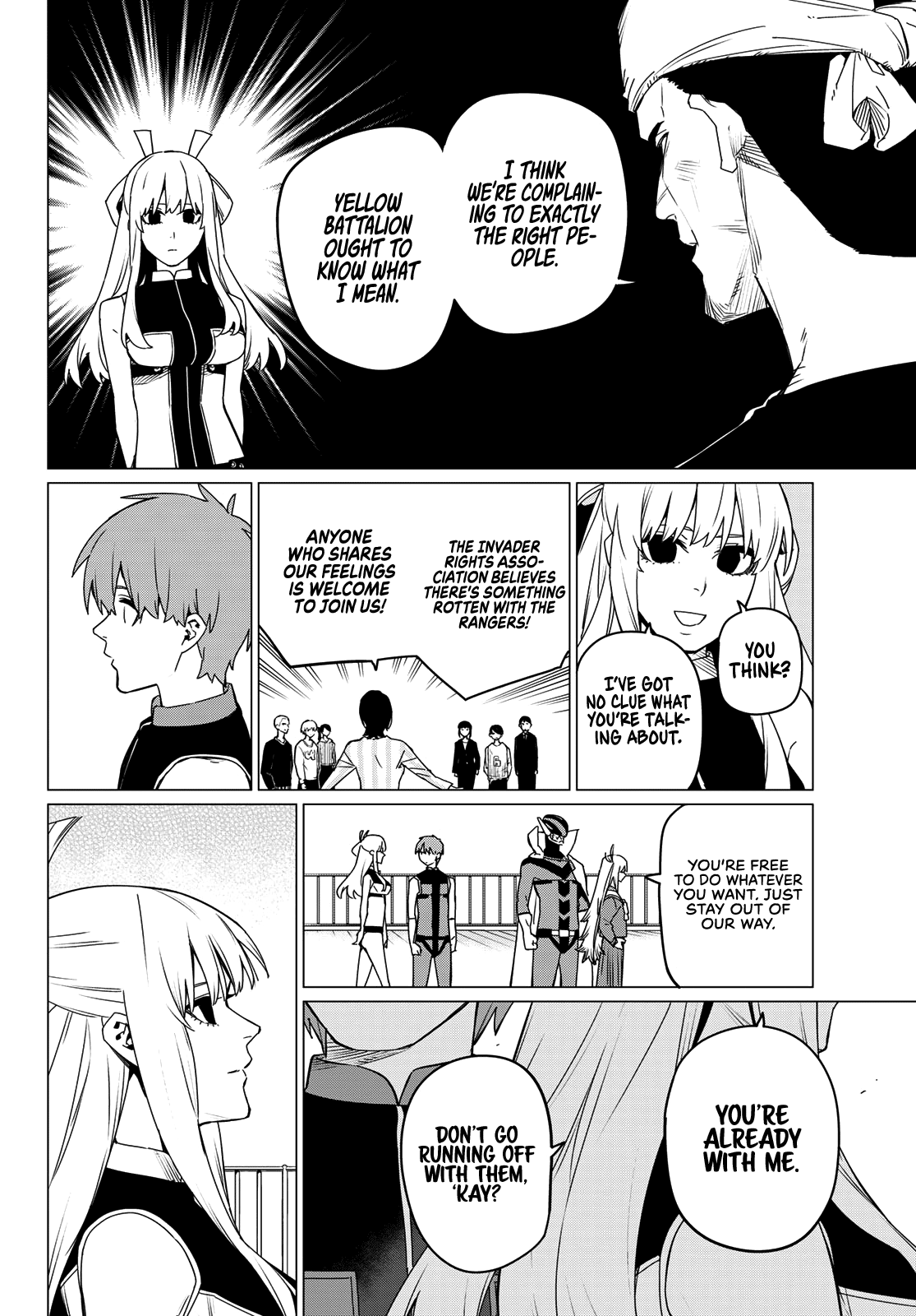 Ranger Reject Chapter 84 page 3 - Chapter 84: The Abominable Experiment of Yellow Battalion