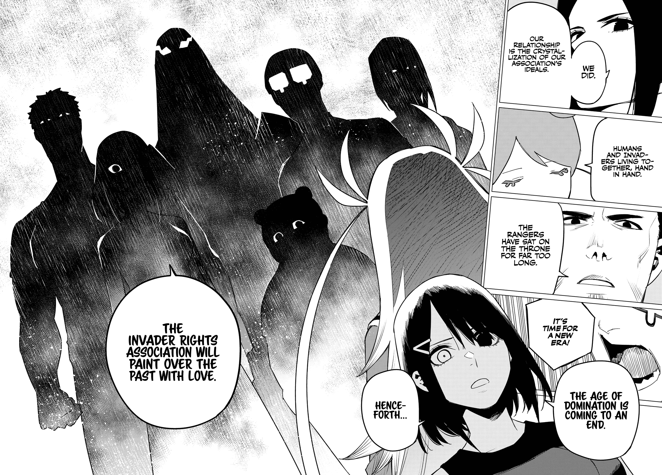 Ranger Reject Chapter 86 page 14 - Chapter 86: Welcome to the Invader Rights Association, Part 2