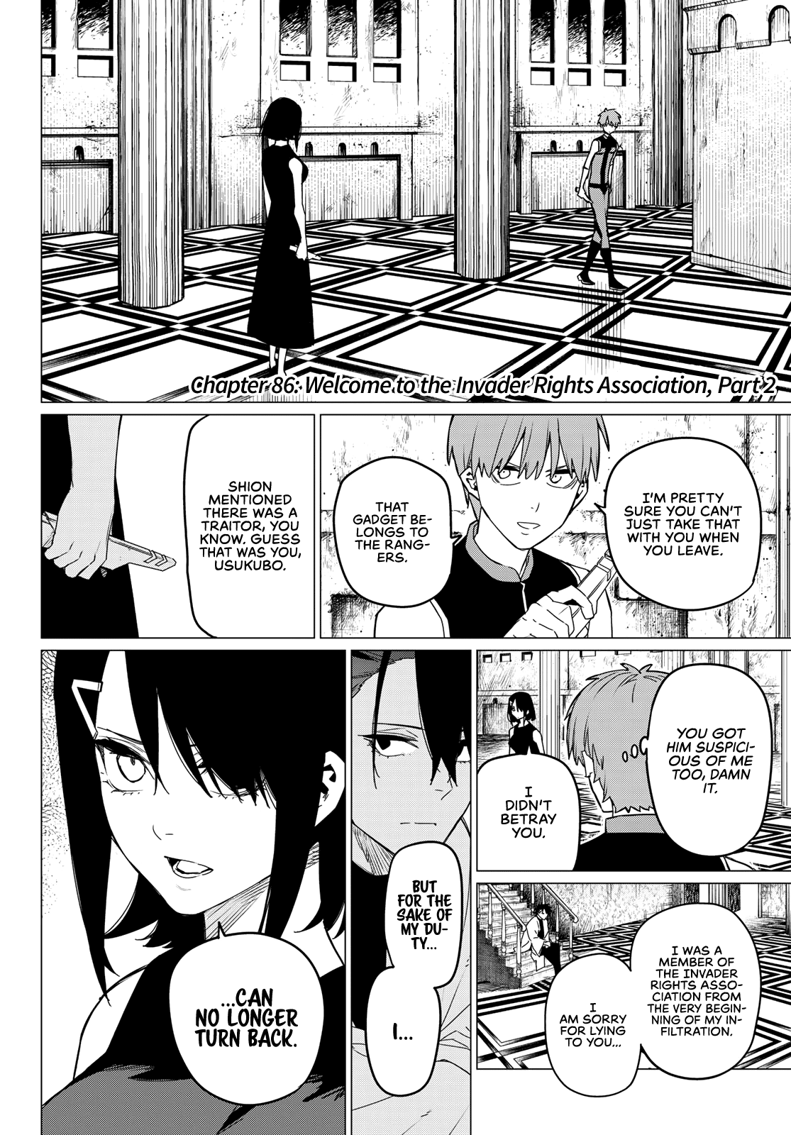Ranger Reject Chapter 86 page 2 - Chapter 86: Welcome to the Invader Rights Association, Part 2