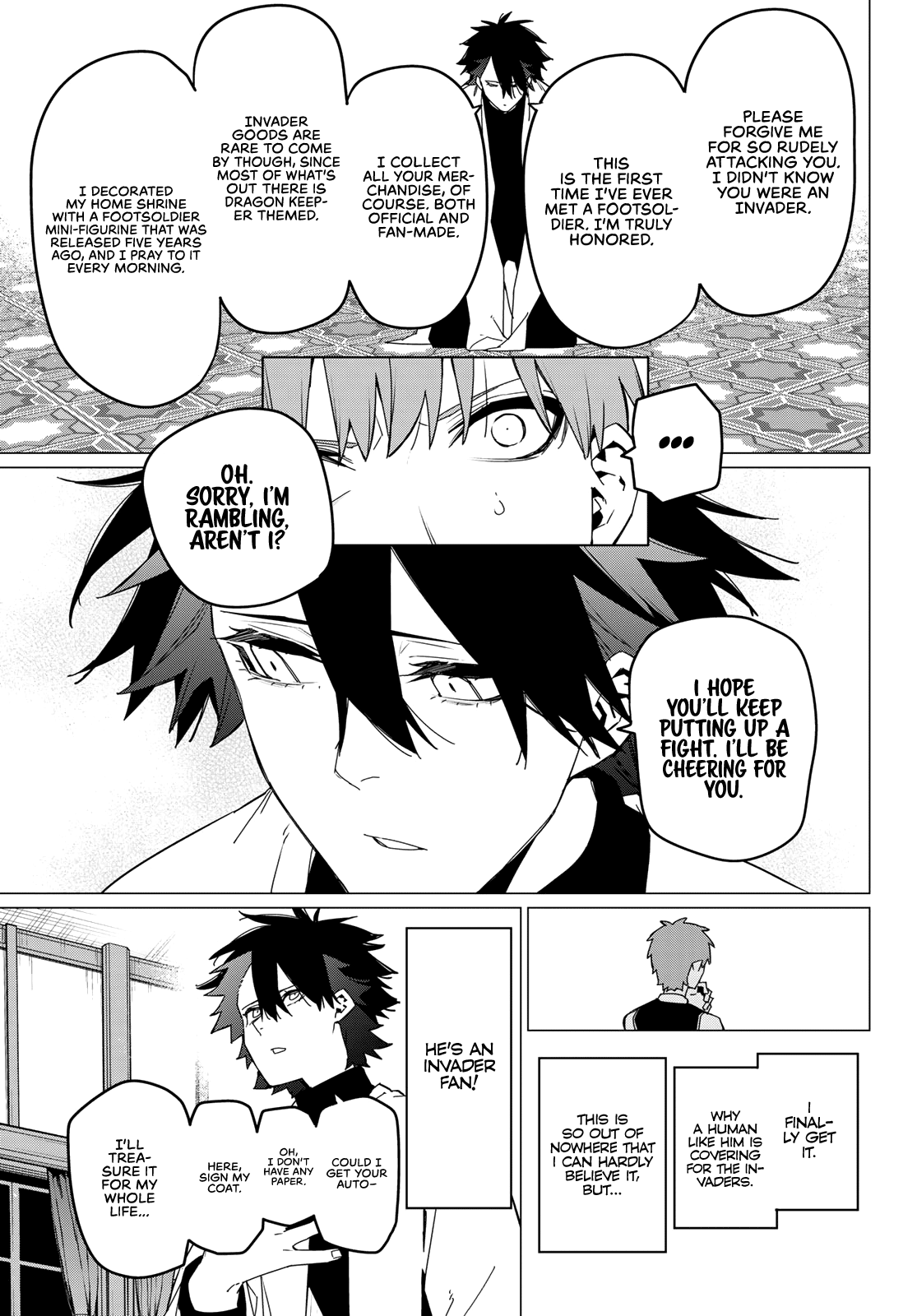 Ranger Reject Chapter 87 page 6 - Chapter 87: Welcome to the Invader Rights Association, Part 3