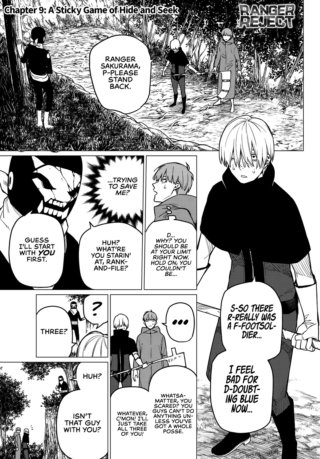 Ranger Reject Chapter 9 page 2 - Chapter 9: A Sticky Game of Hide and Seek