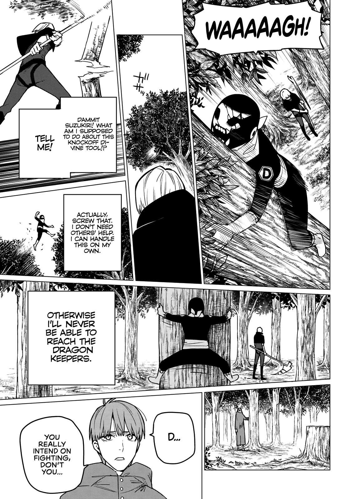 Ranger Reject Chapter 9 page 8 - Chapter 9: A Sticky Game of Hide and Seek