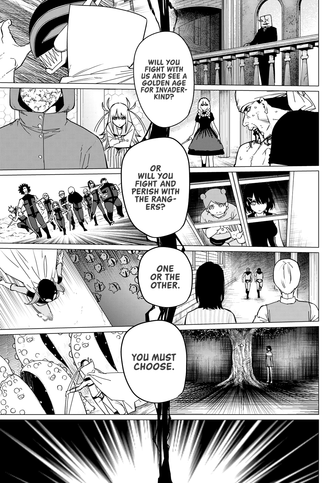 Ranger Reject Chapter 92 page 8 - Chapter 92: Fight for Yourself!