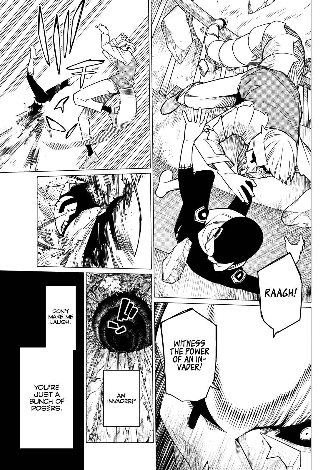 Ranger Reject Chapter 95 page 4 - Chapter 95: Three Way Battle, Part 2