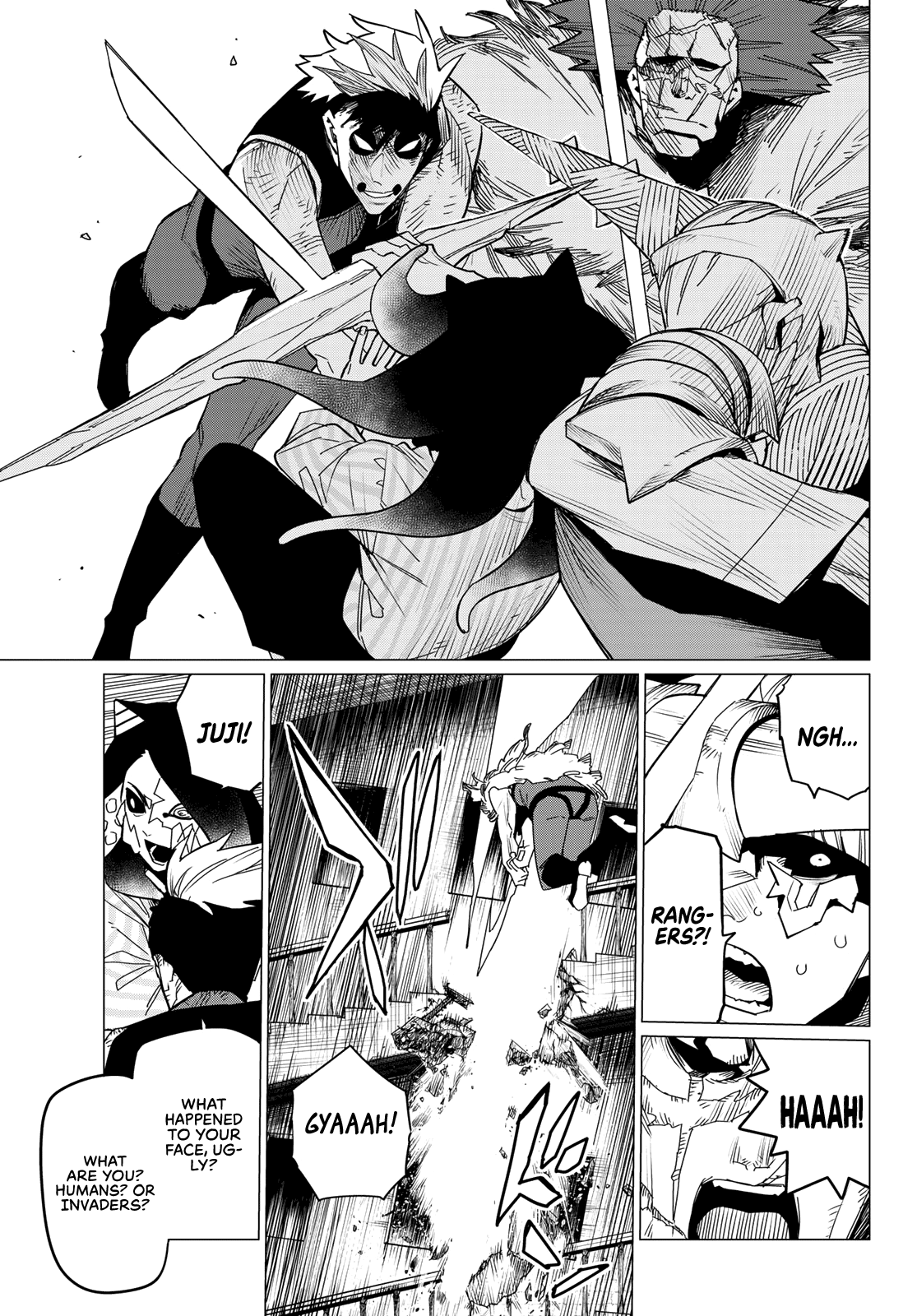 Ranger Reject Chapter 95 page 6 - Chapter 95: Three Way Battle, Part 2