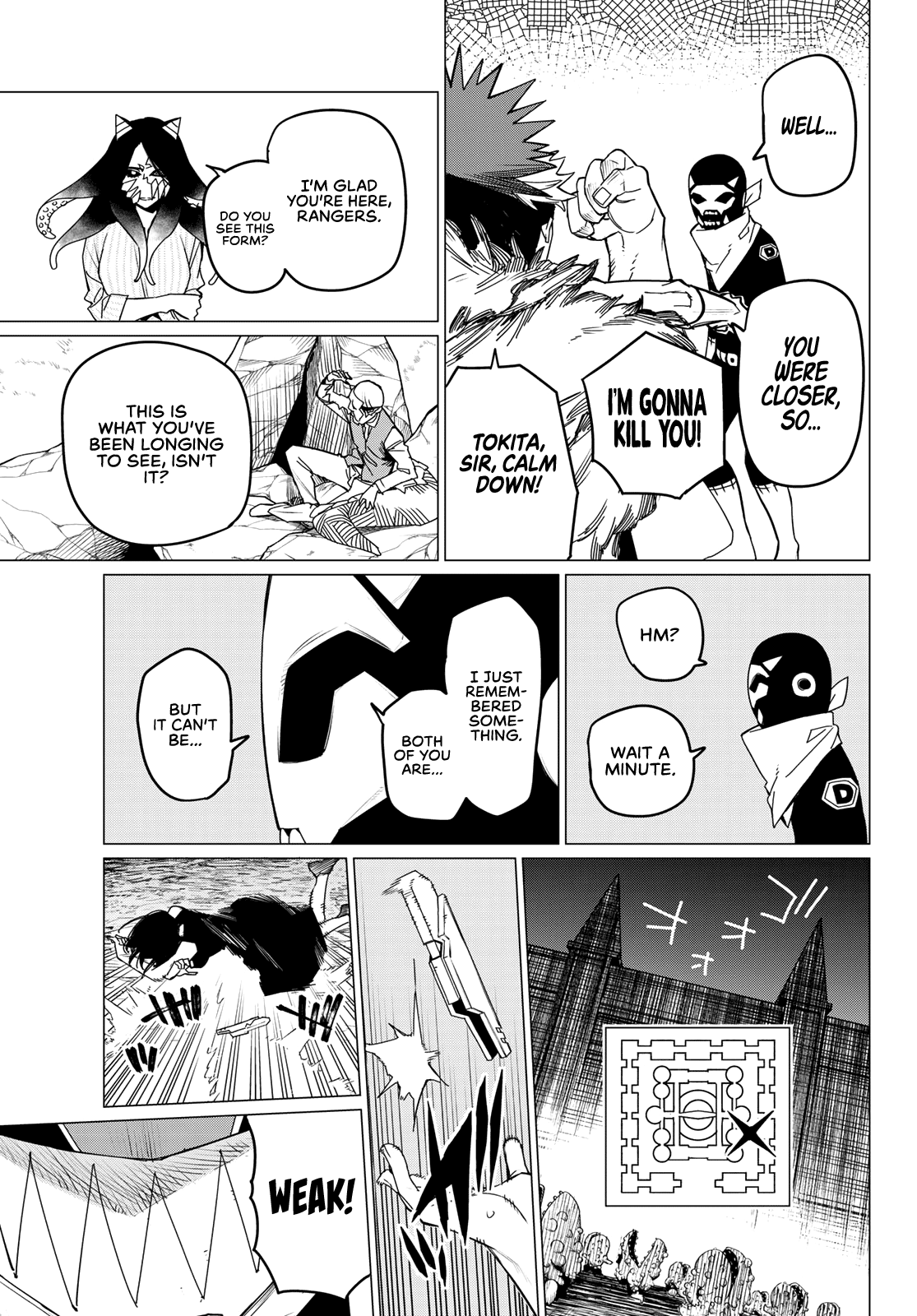 Ranger Reject Chapter 95 page 8 - Chapter 95: Three Way Battle, Part 2
