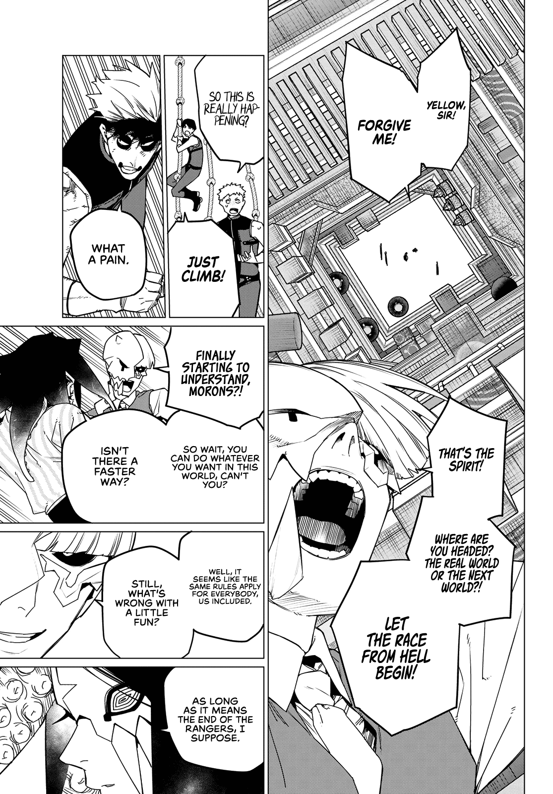 Ranger Reject Chapter 96 page 5 - Chapter 96: Three Way Battle, Part 3
