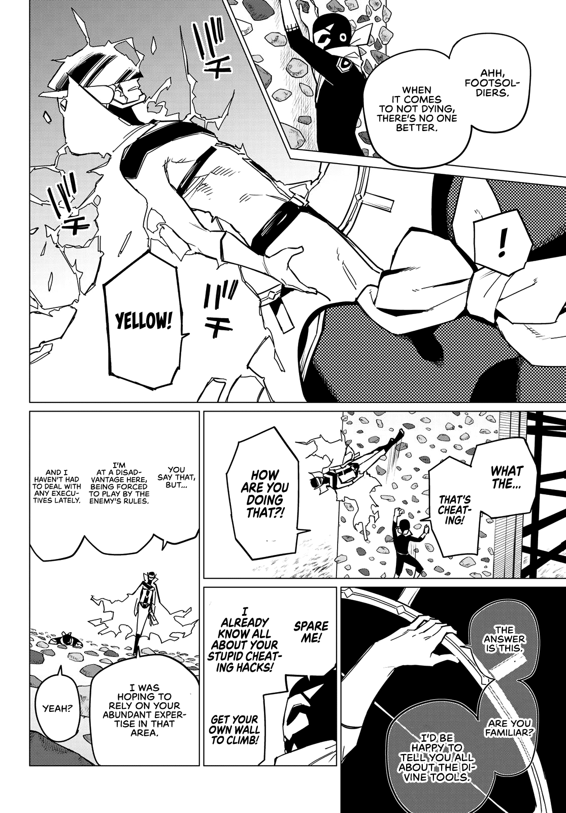 Ranger Reject Chapter 96 page 8 - Chapter 96: Three Way Battle, Part 3